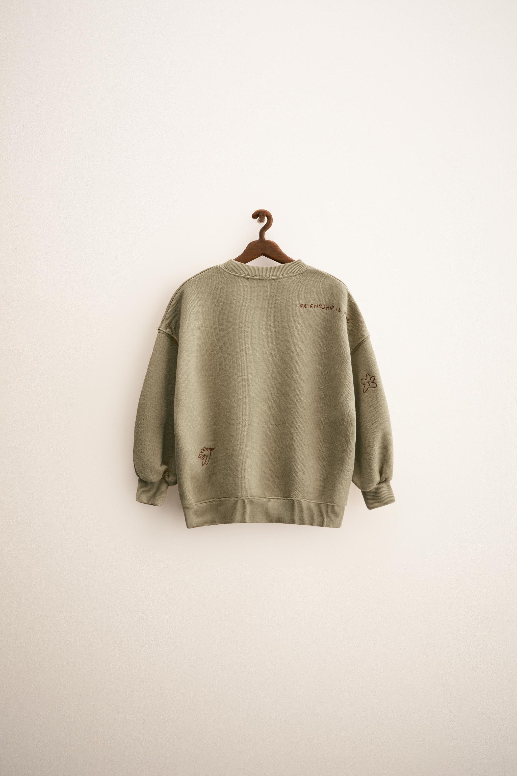 ZARA TIMELESS - ORFAYO © EMBROIDERED SWEATSHIRT