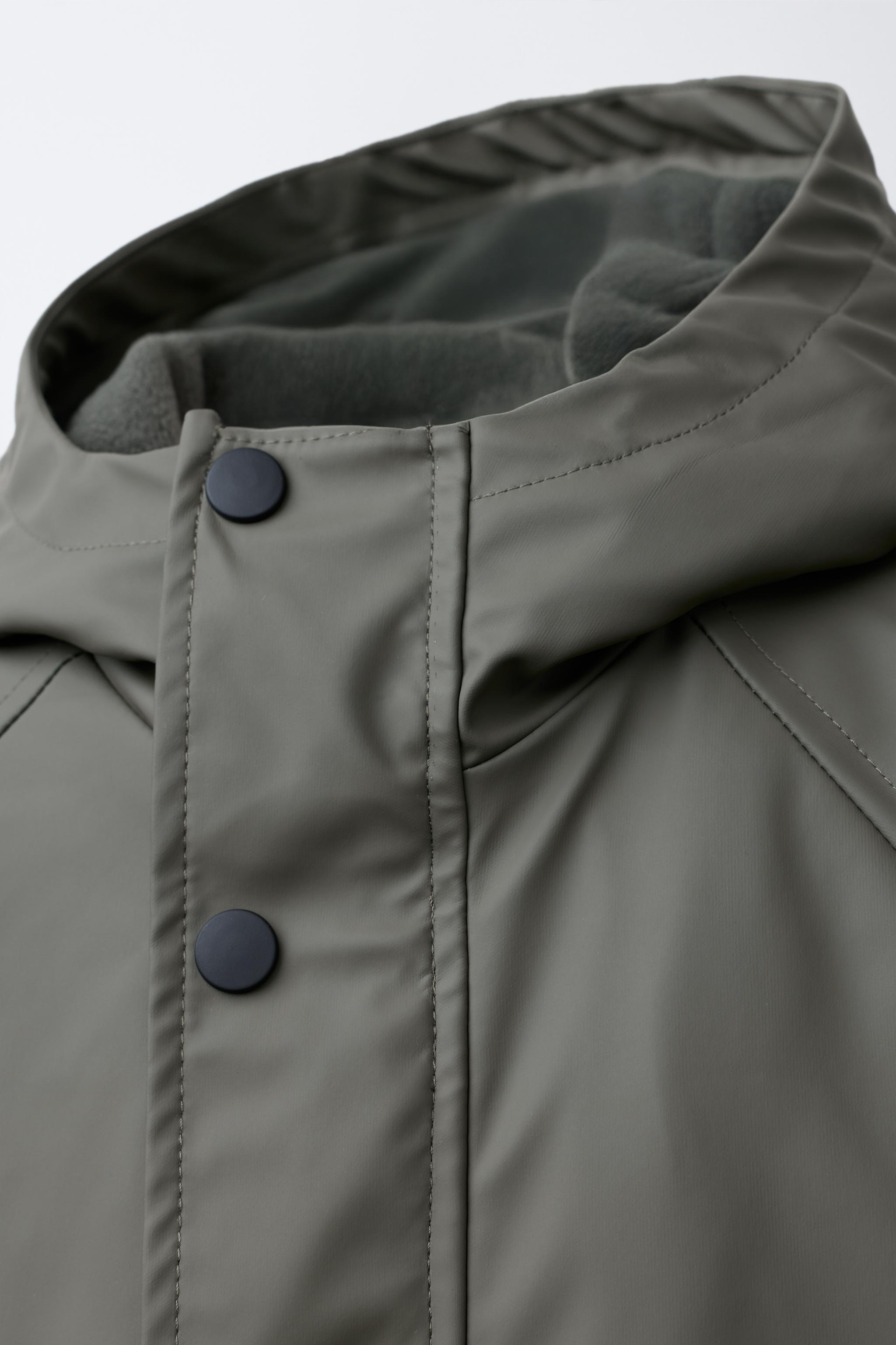 RUBBERIZED WATER REPELLENT PARKA