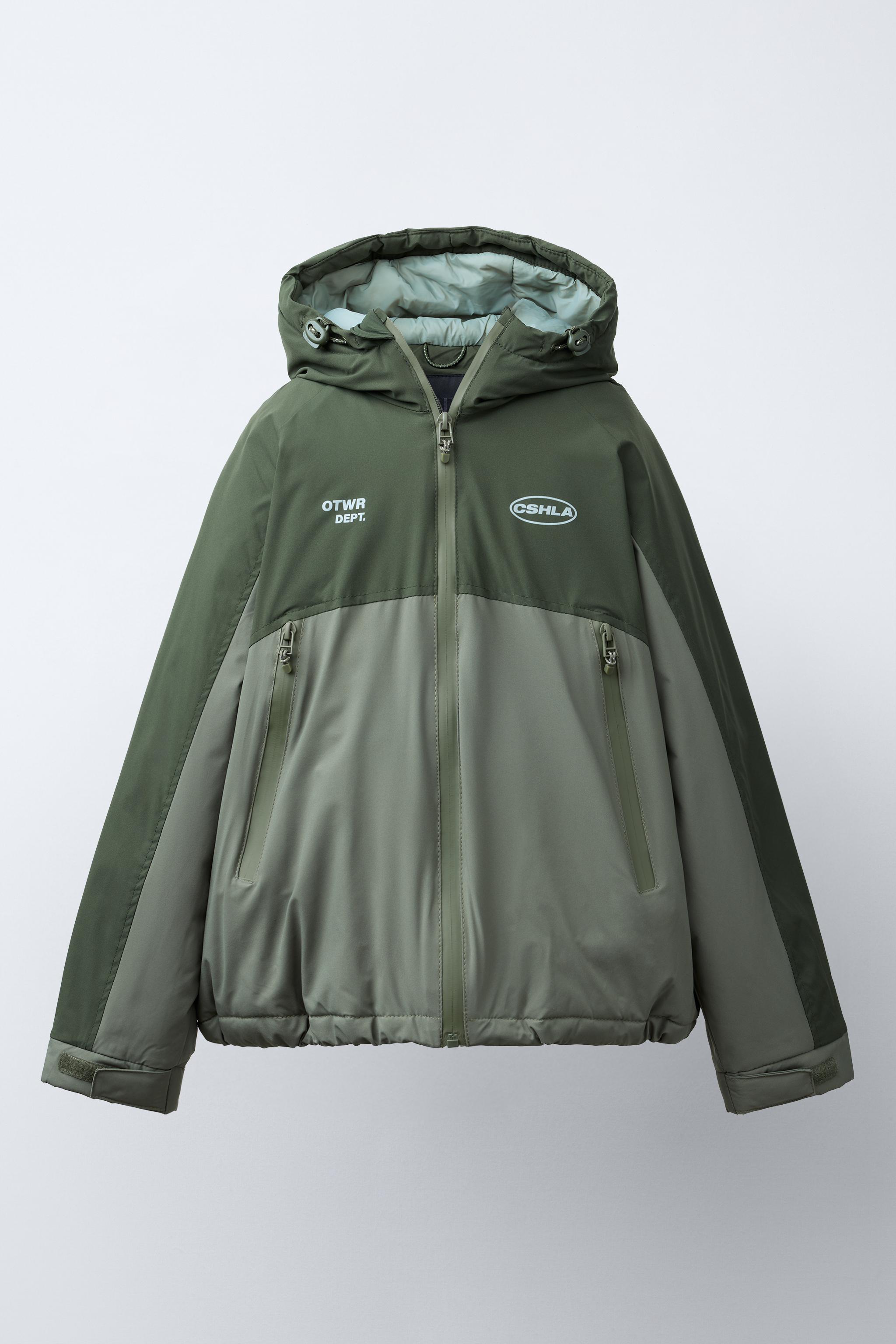 ZIPPERED PUFFER JACKET