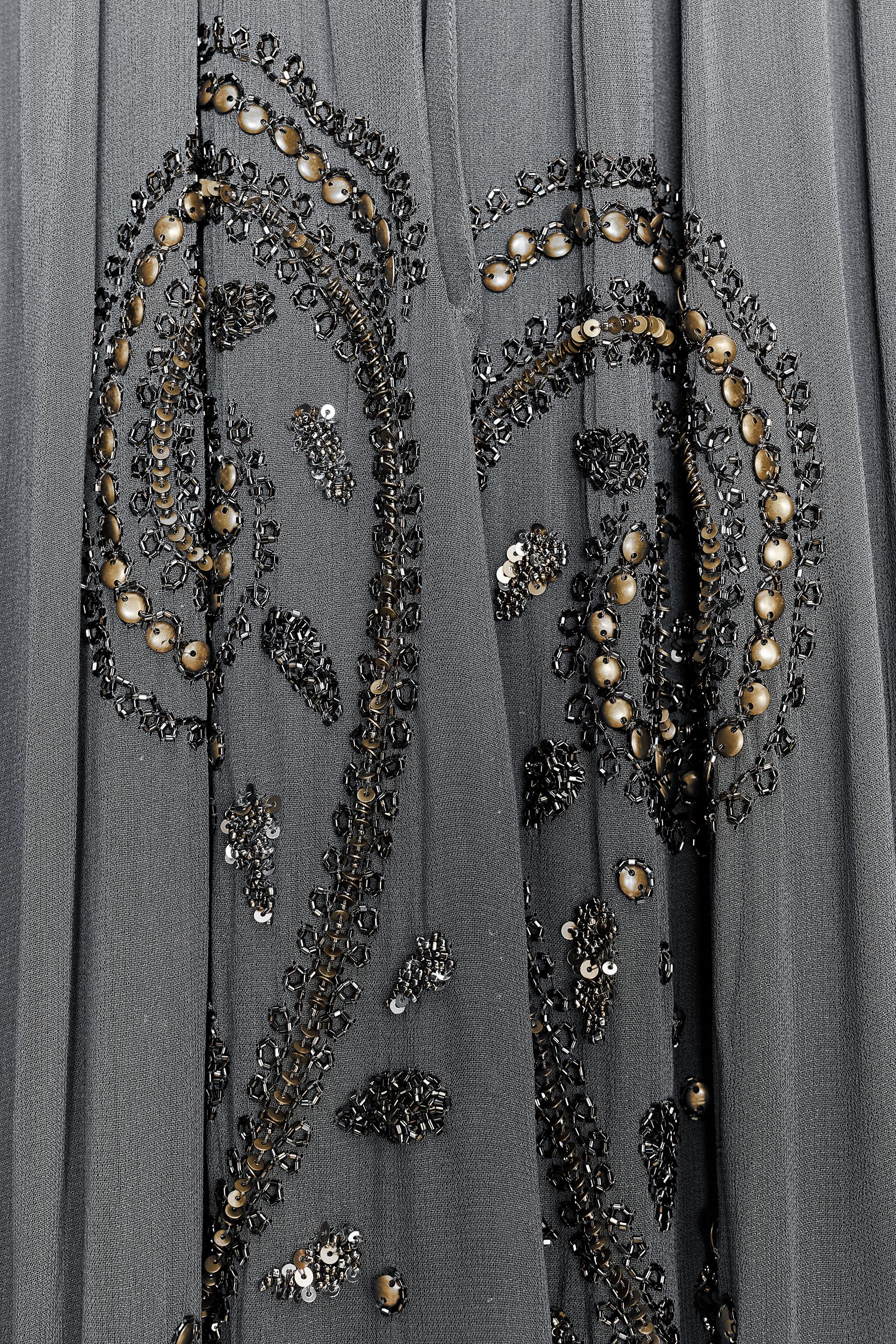 EMBROIDERED HALTER DRESS ZW COLLECTION