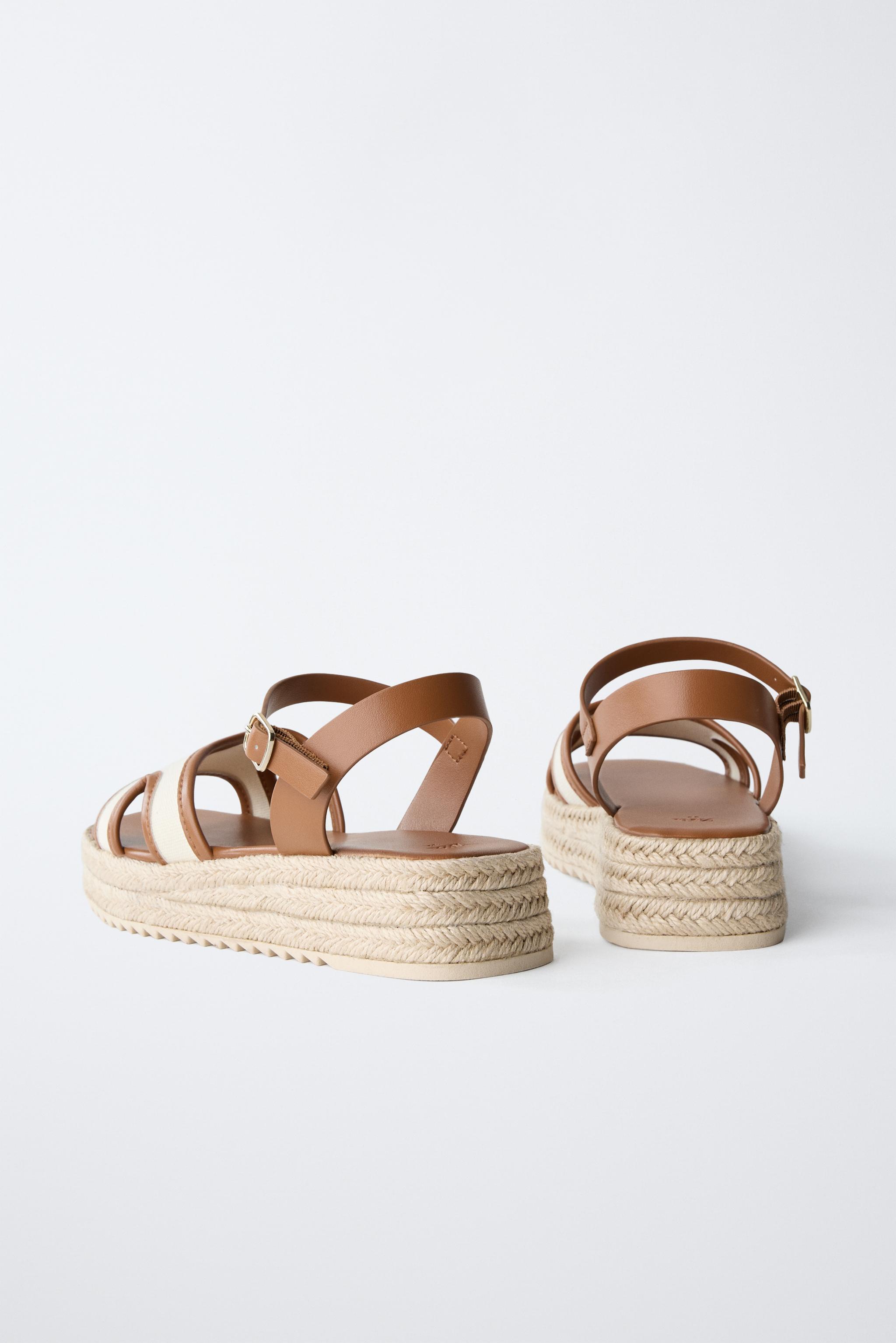 JUTE CANVAS SANDALS