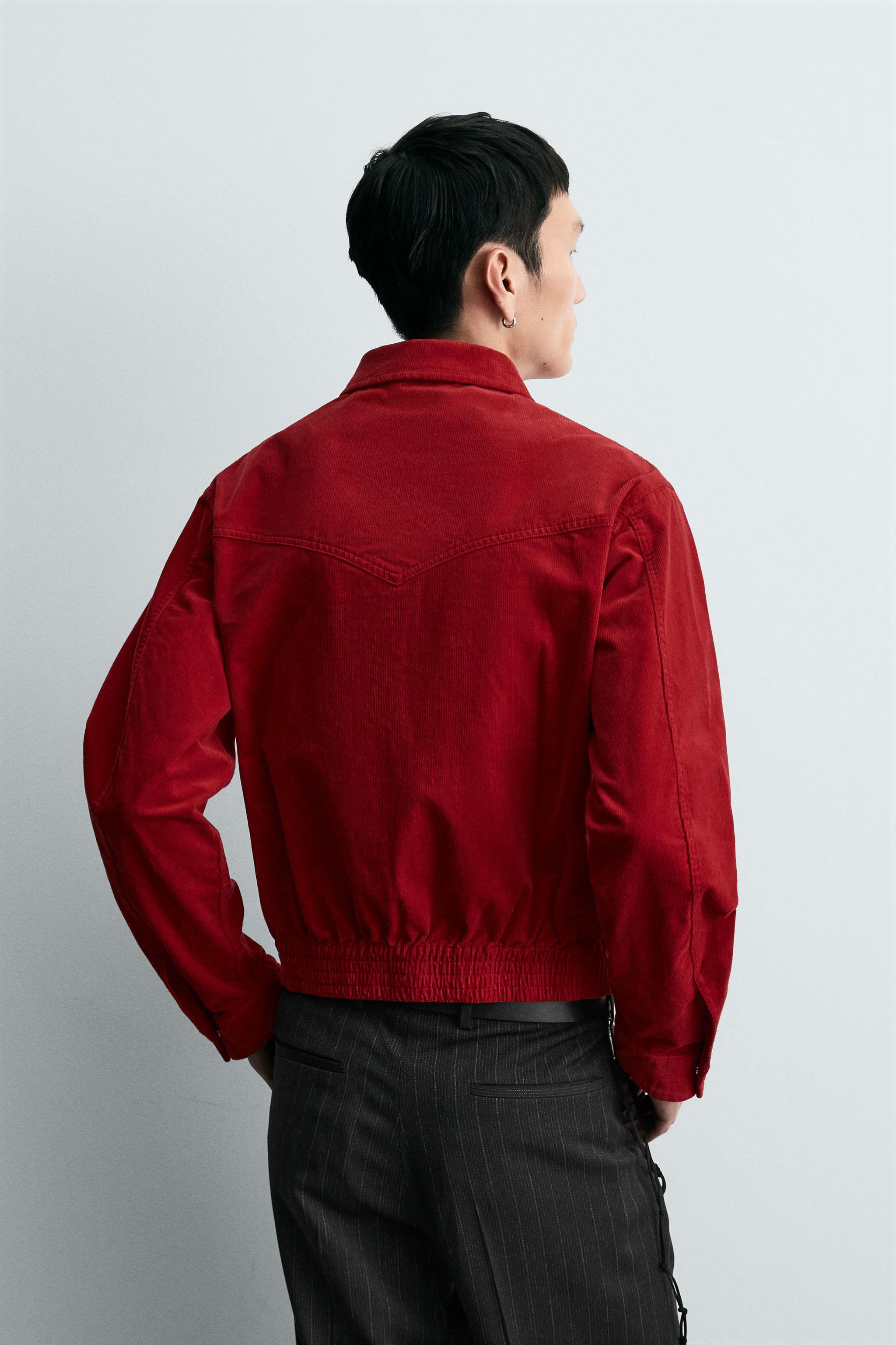 BOXY FIT CORDUROY OVERSHIRT