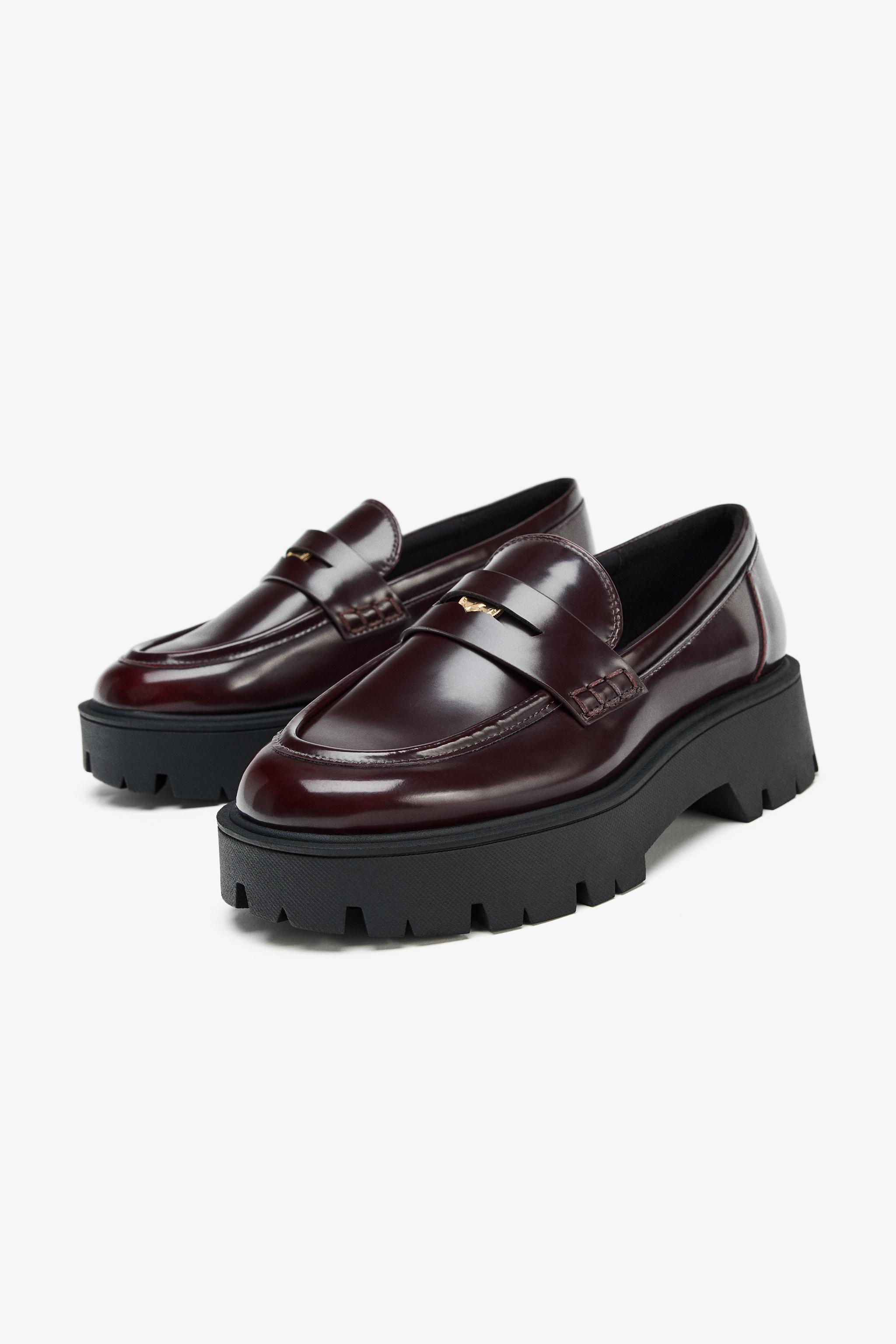 PENNY LOAFER WITH PLATFORM SOLE