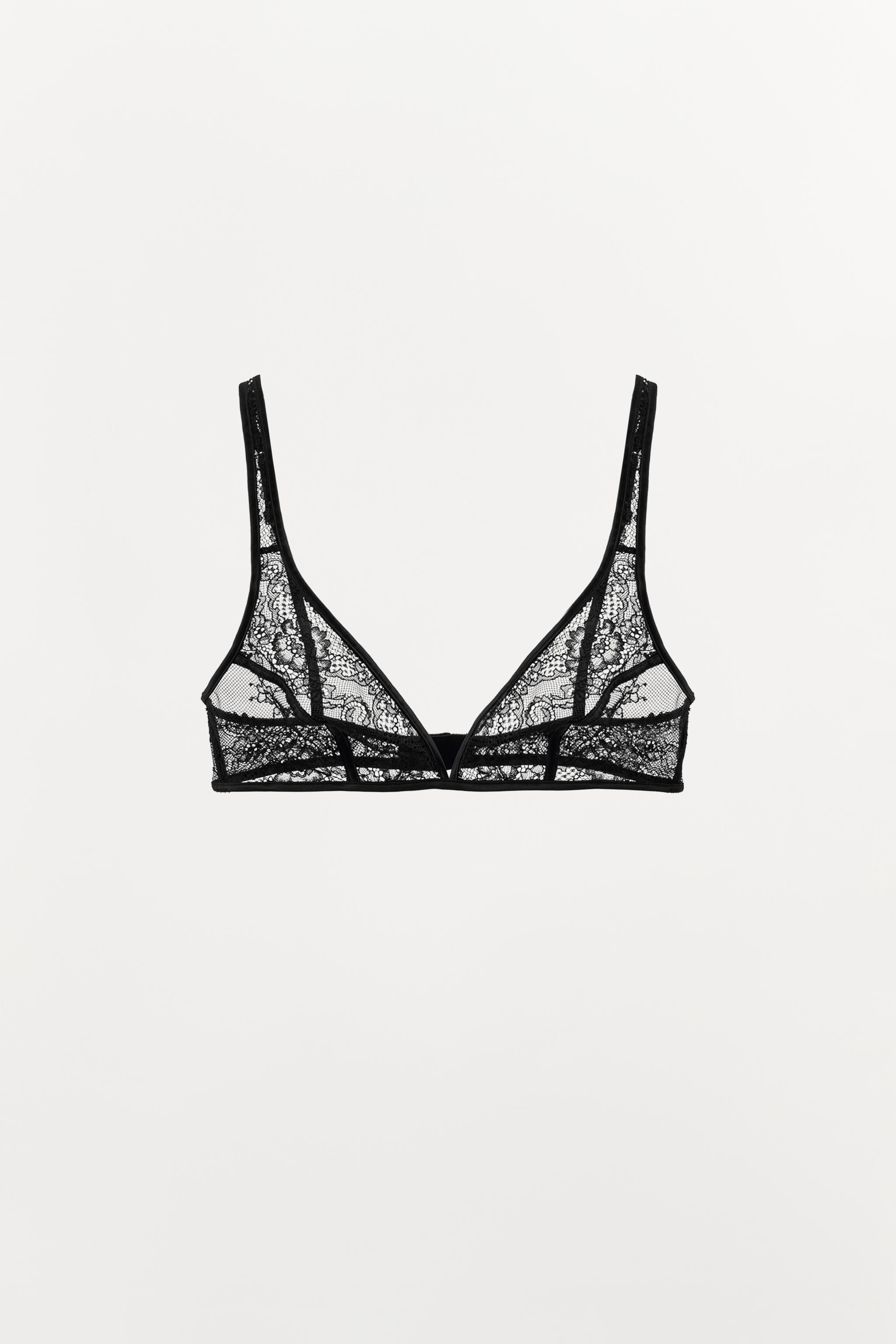 LACE TRIANGLE BRALETTE