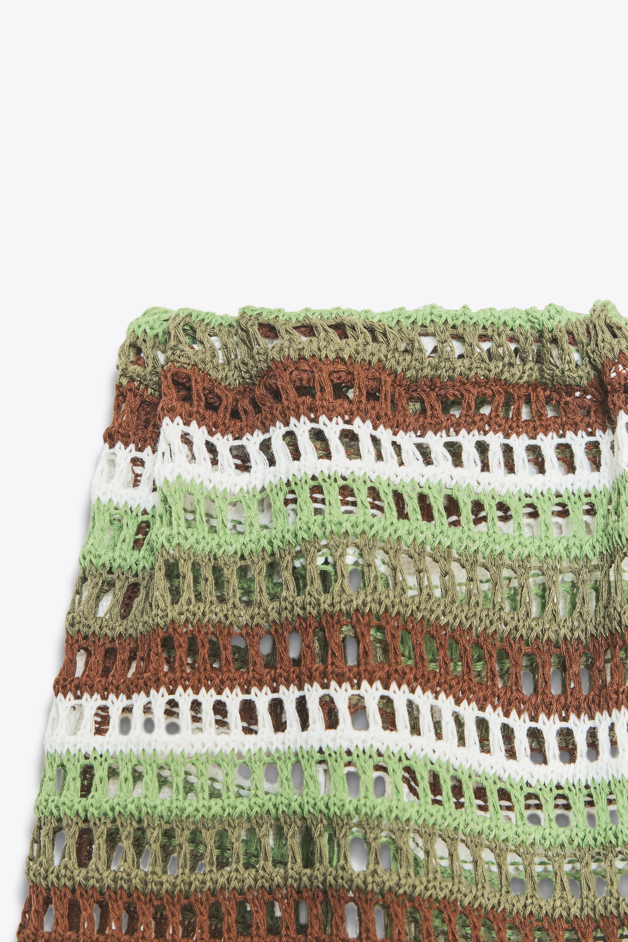 DRAWSTRING CROCHET SHORTS