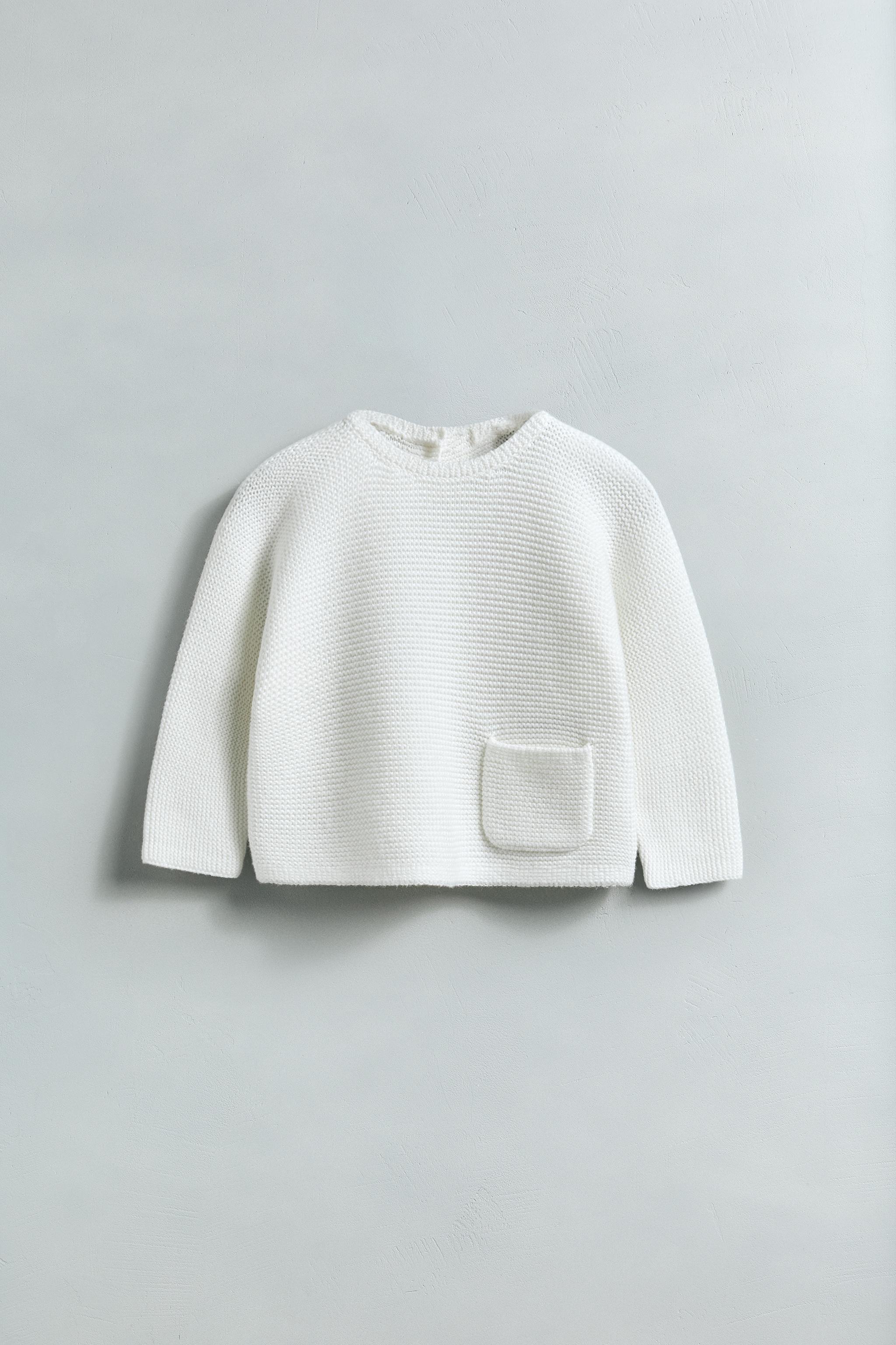 POCKET KNIT SWEATER