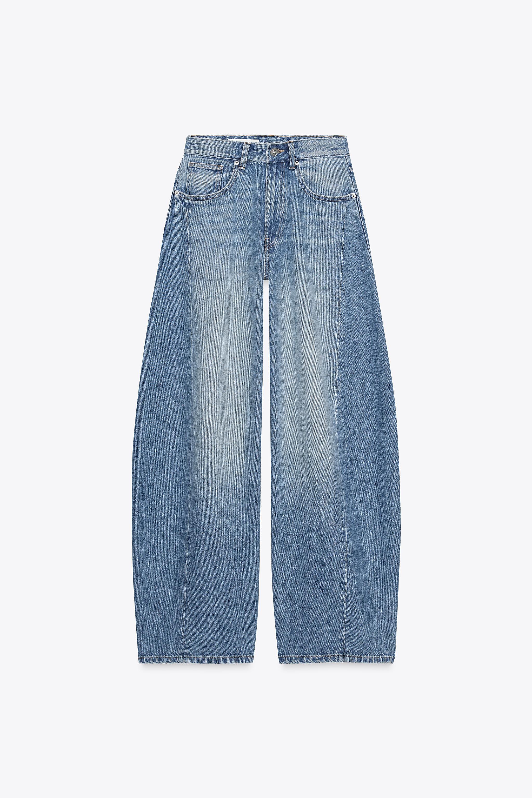 TRF OVERSIZE MID-RISE JEANS