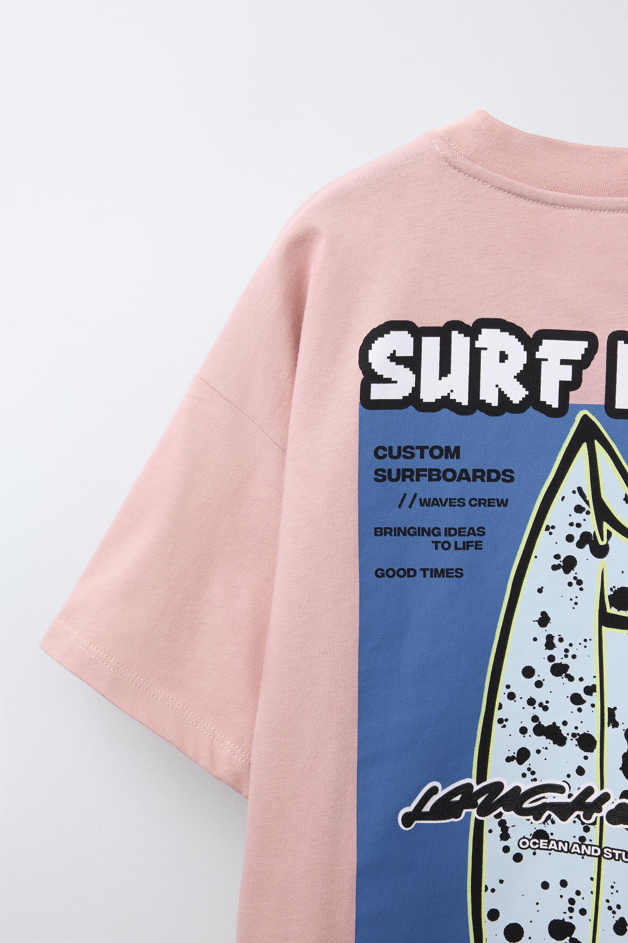 SURF PRINT T-SHIRT