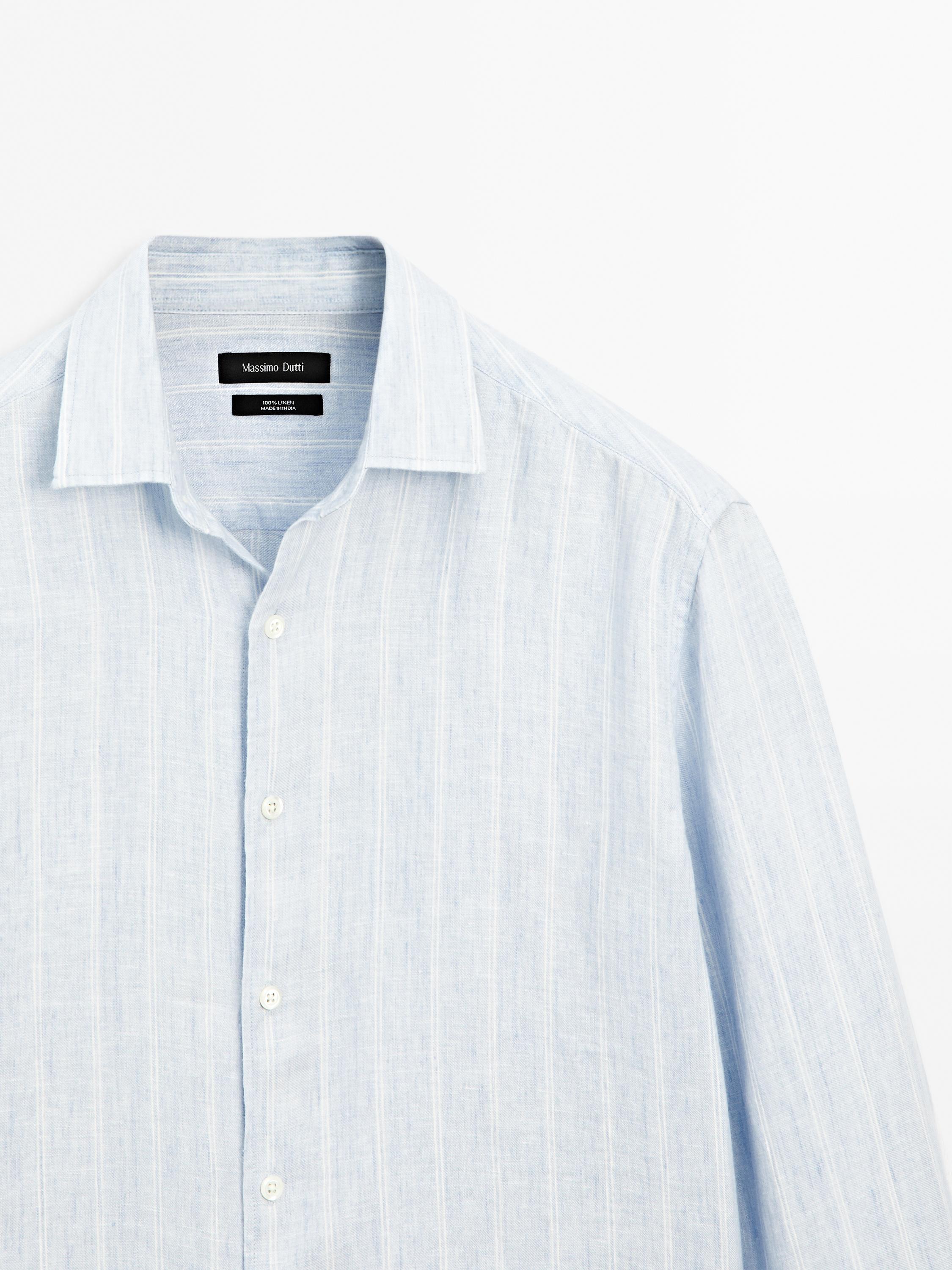 Regular fit double-stripe shirt