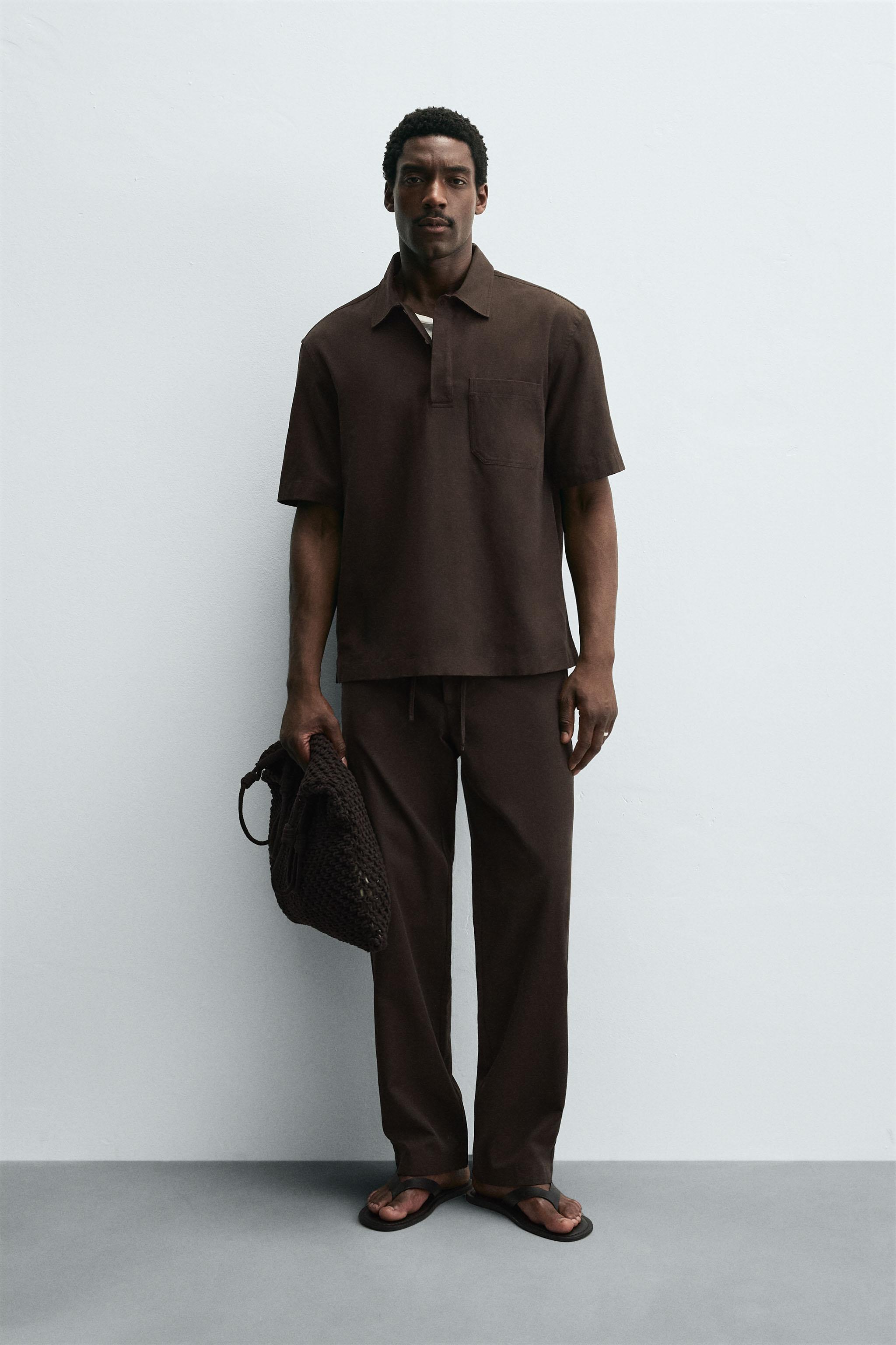 LYOCELL - COTTON POLO SHIRT