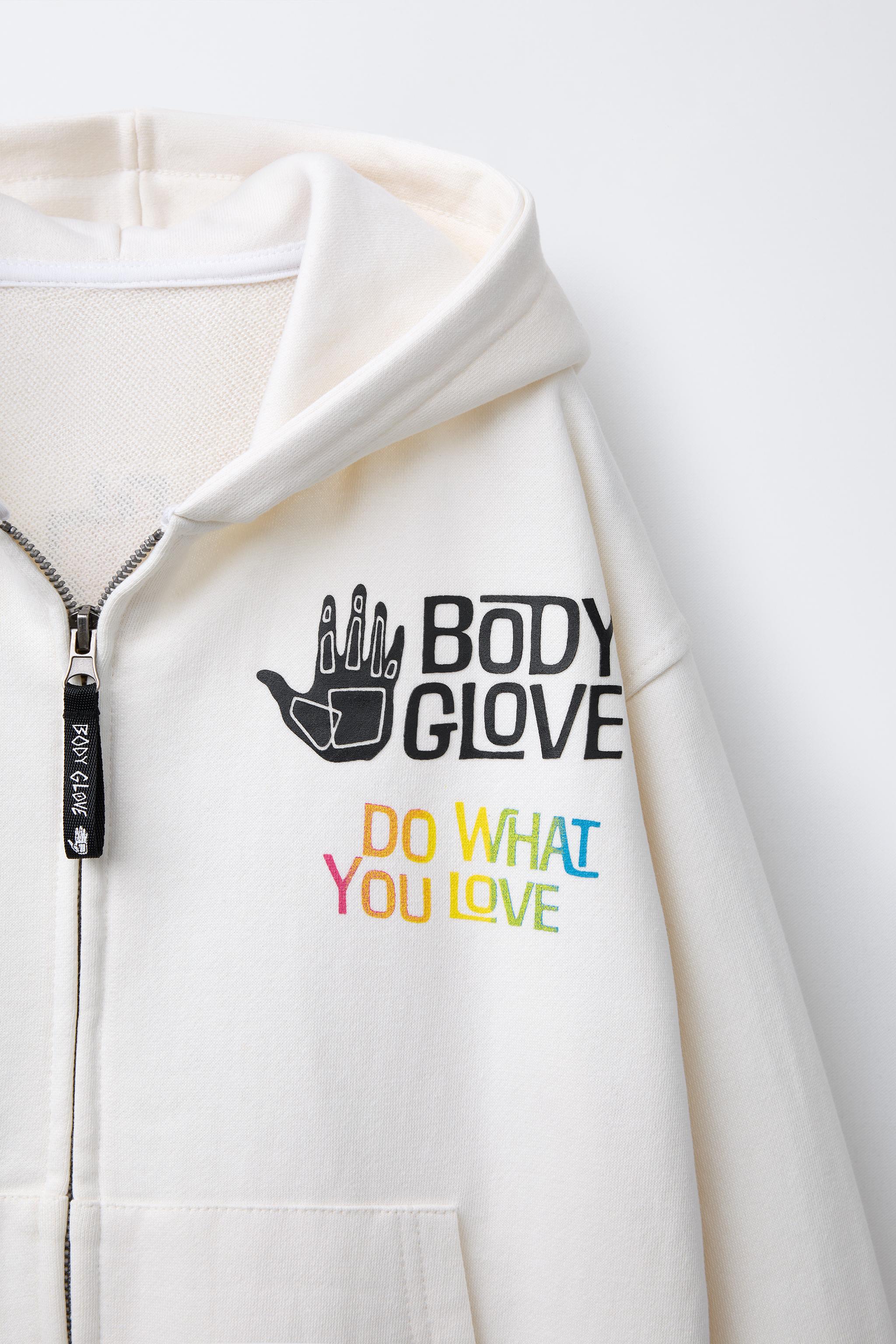 ZARA X BODY GLOVE ® ZIP-UP SWEATSHIRT