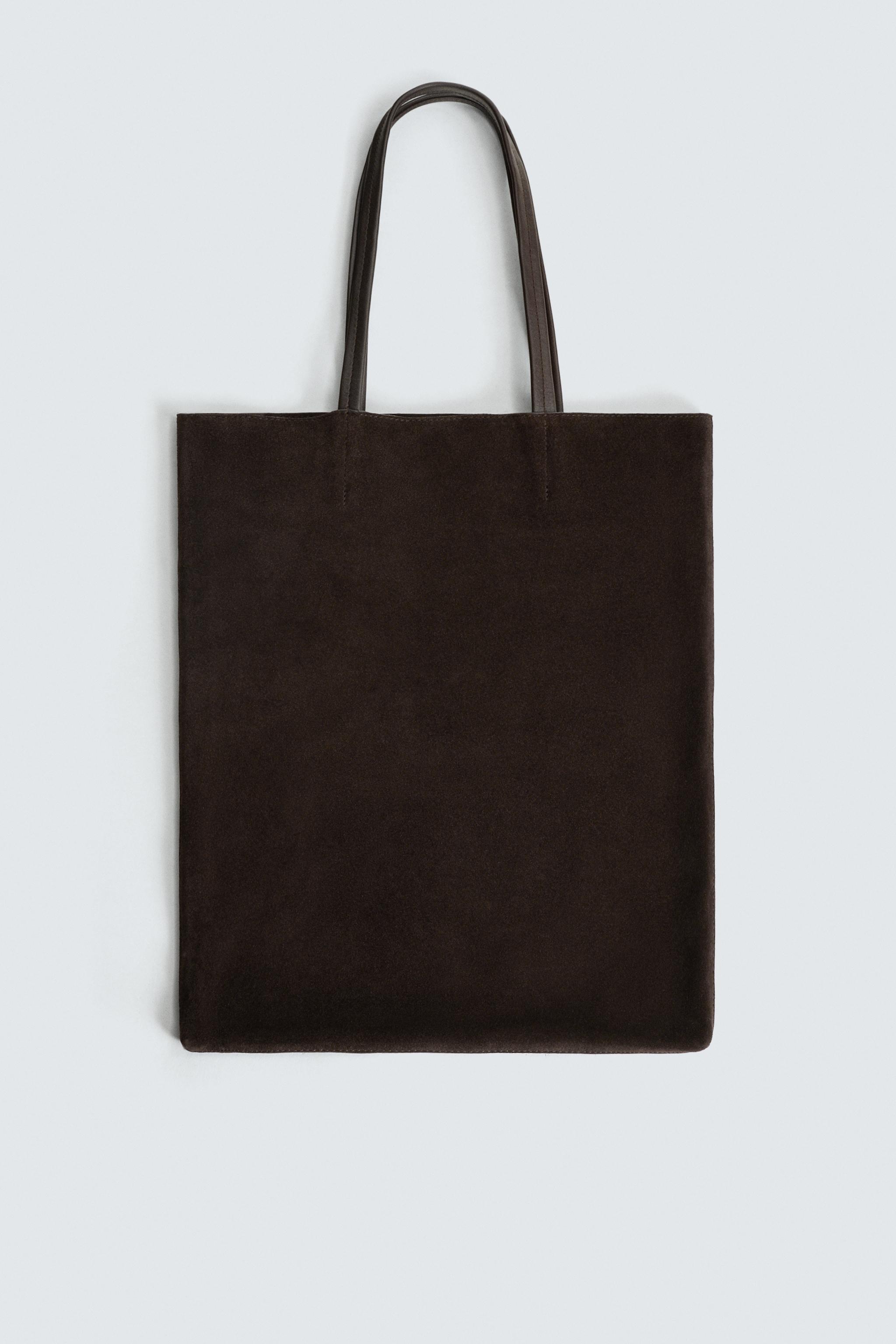 LEATHER SHOPPER BAG