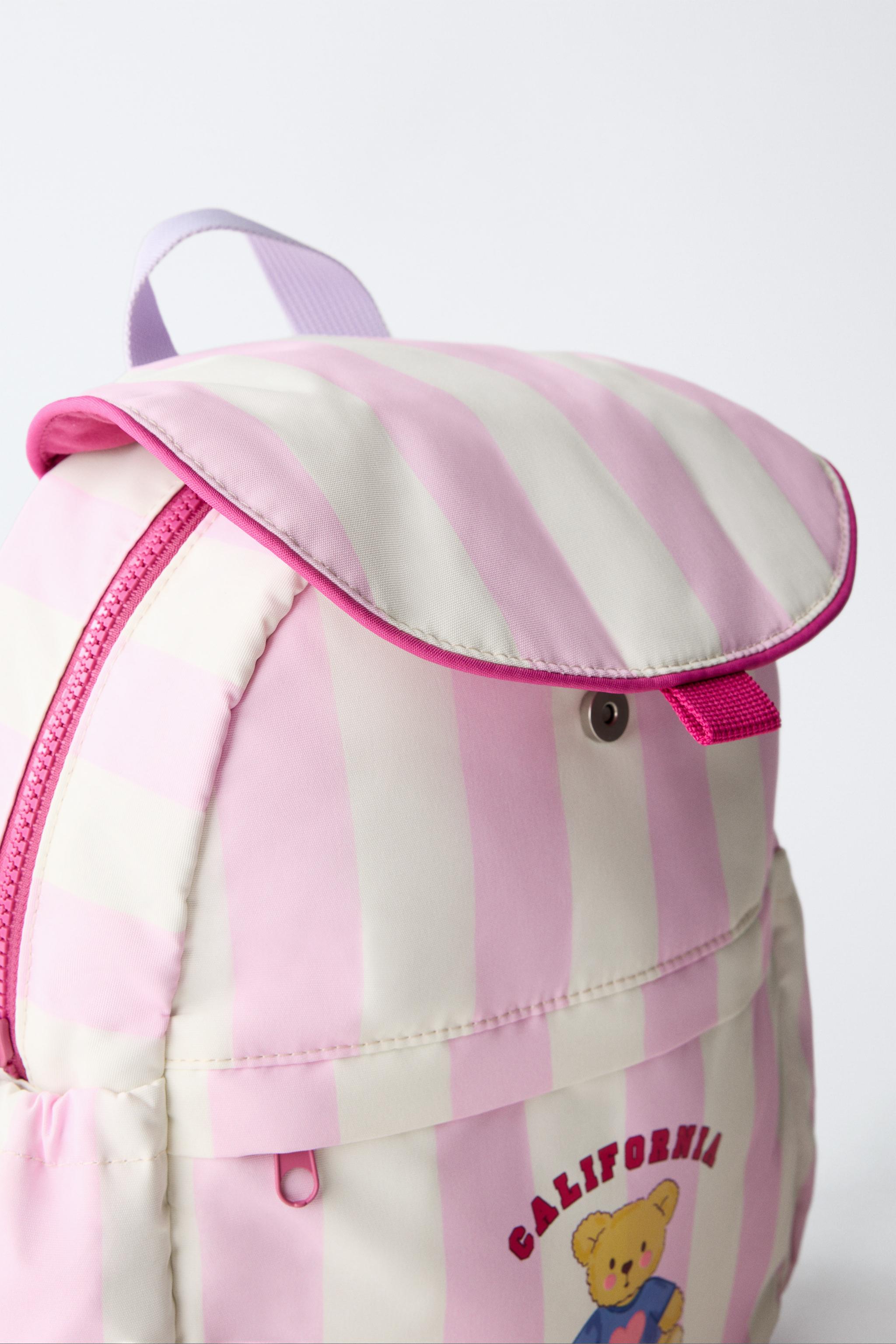 STRIPED BACKPACK