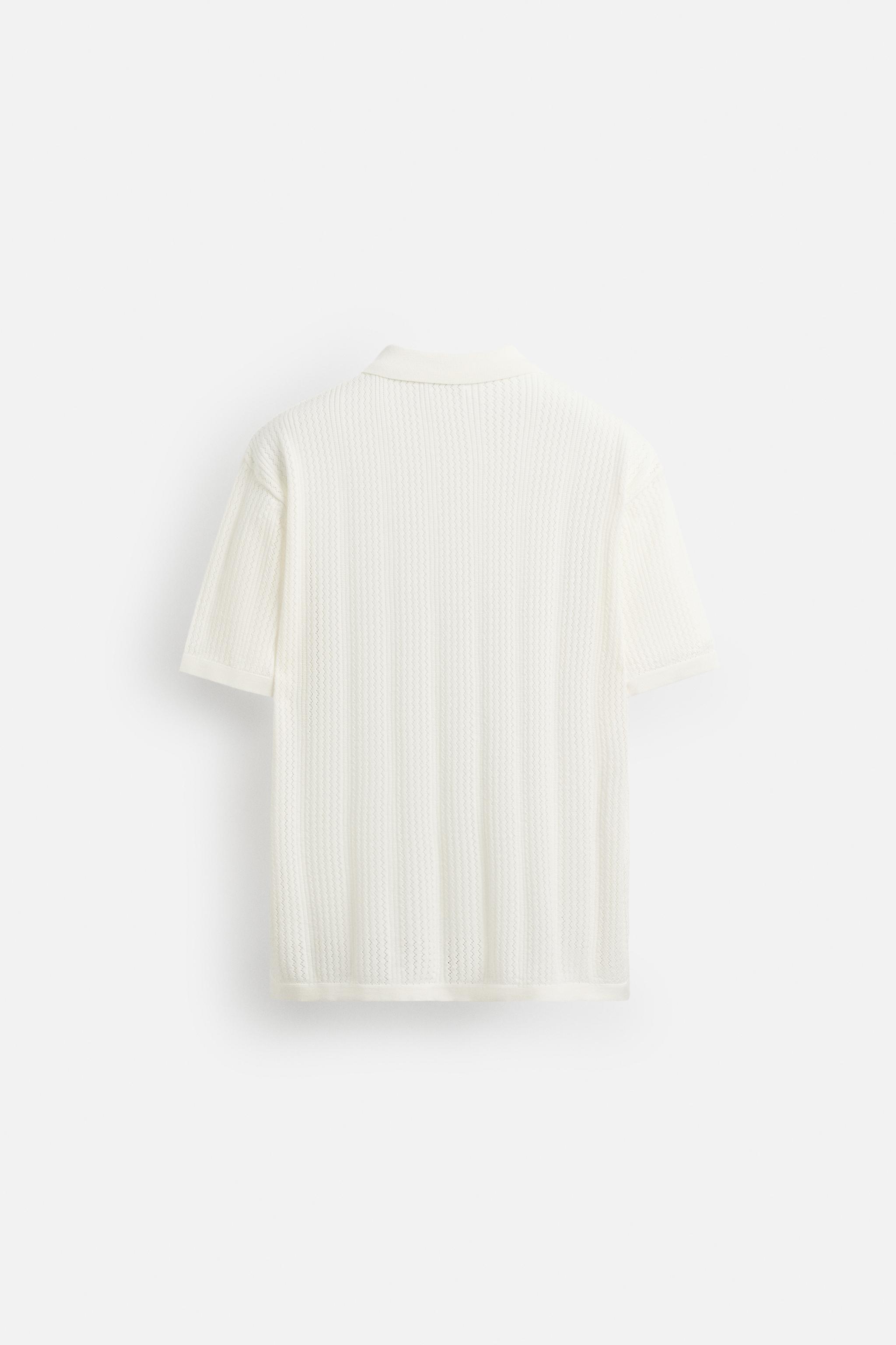 OPEN KNIT SHIRT