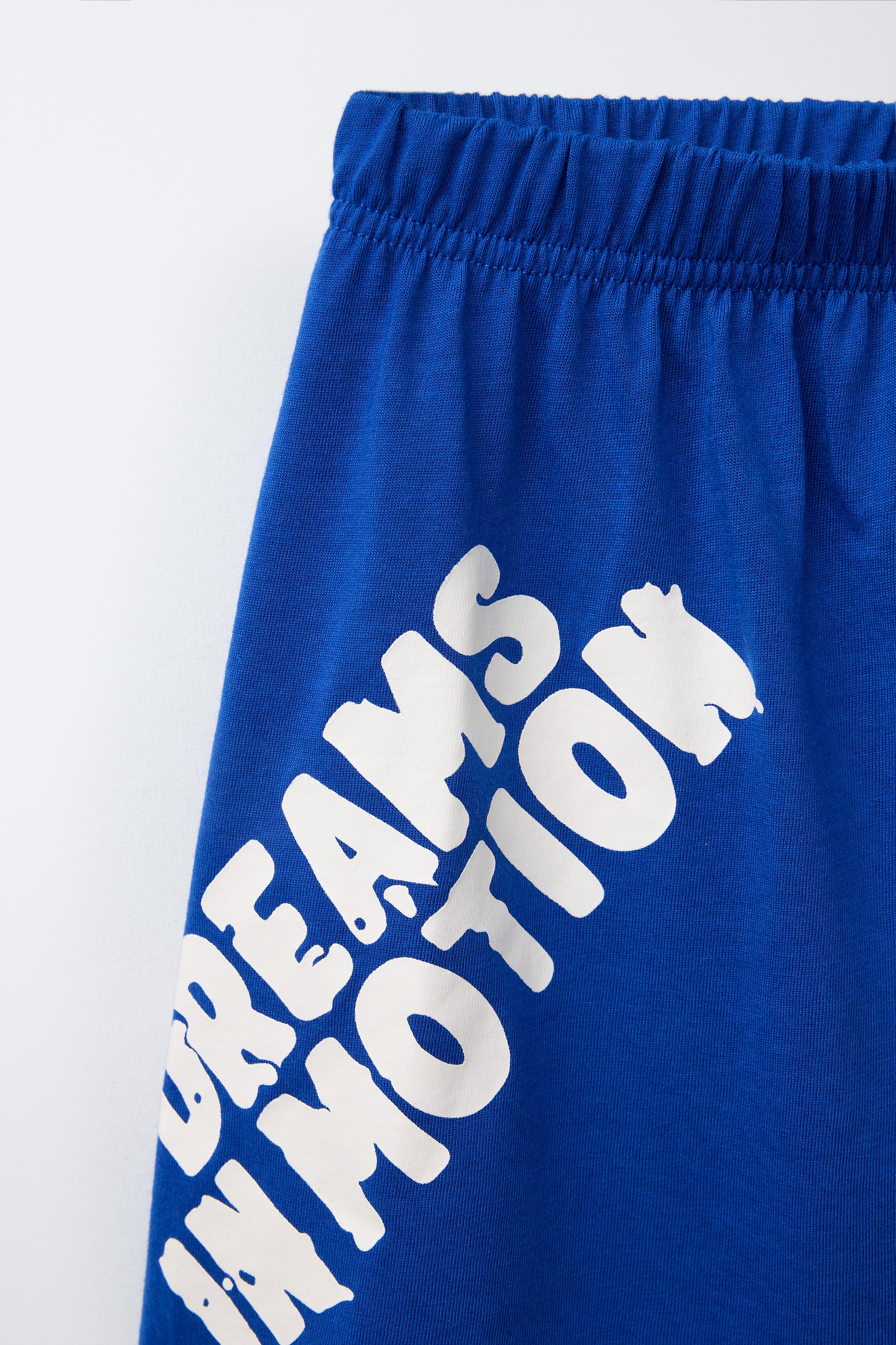 6-14 YEARS/ CAR T-SHIRT AND BERMUDA PAJAMAS