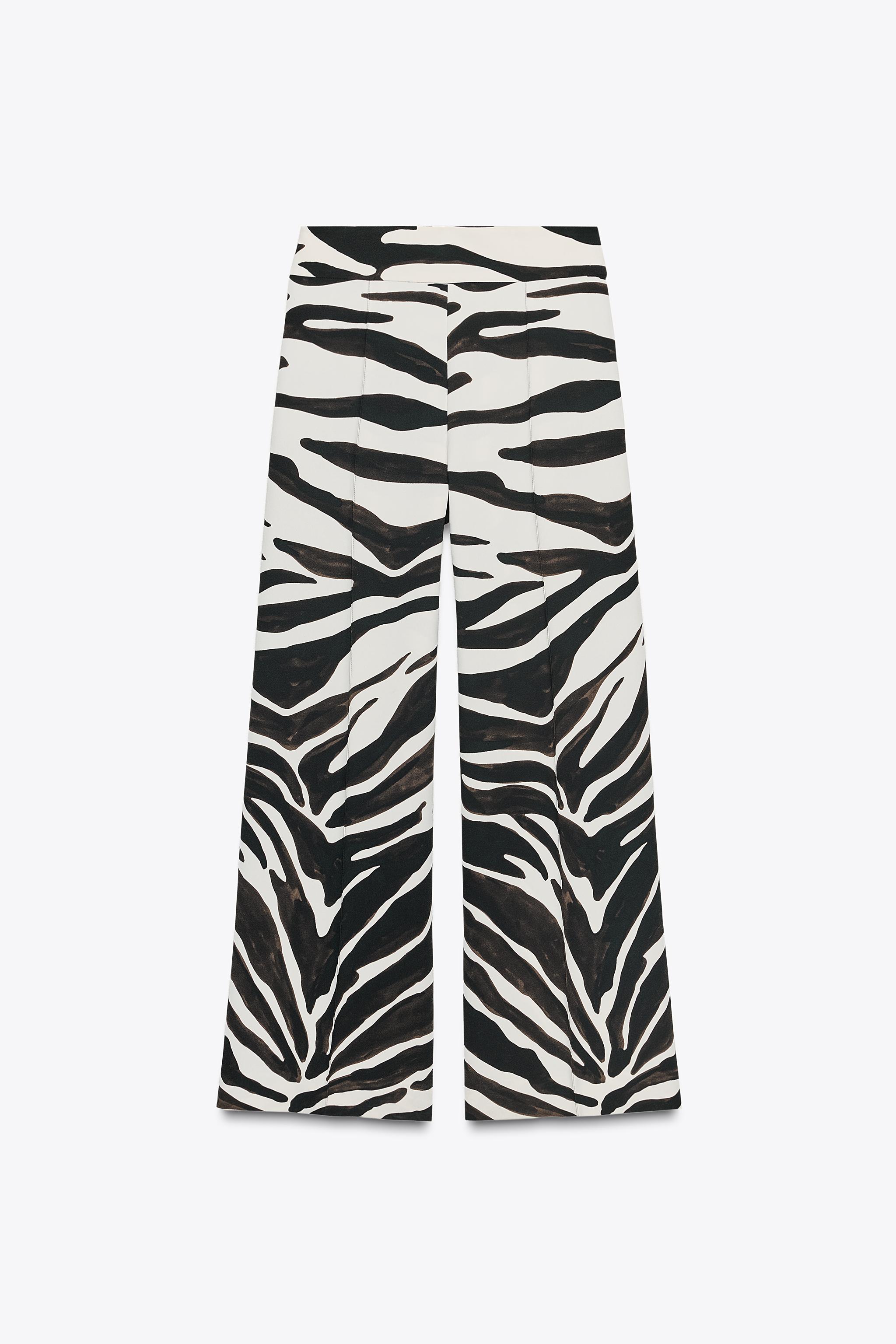 ANIMAL PRINT PANTS ZW COLLECTION