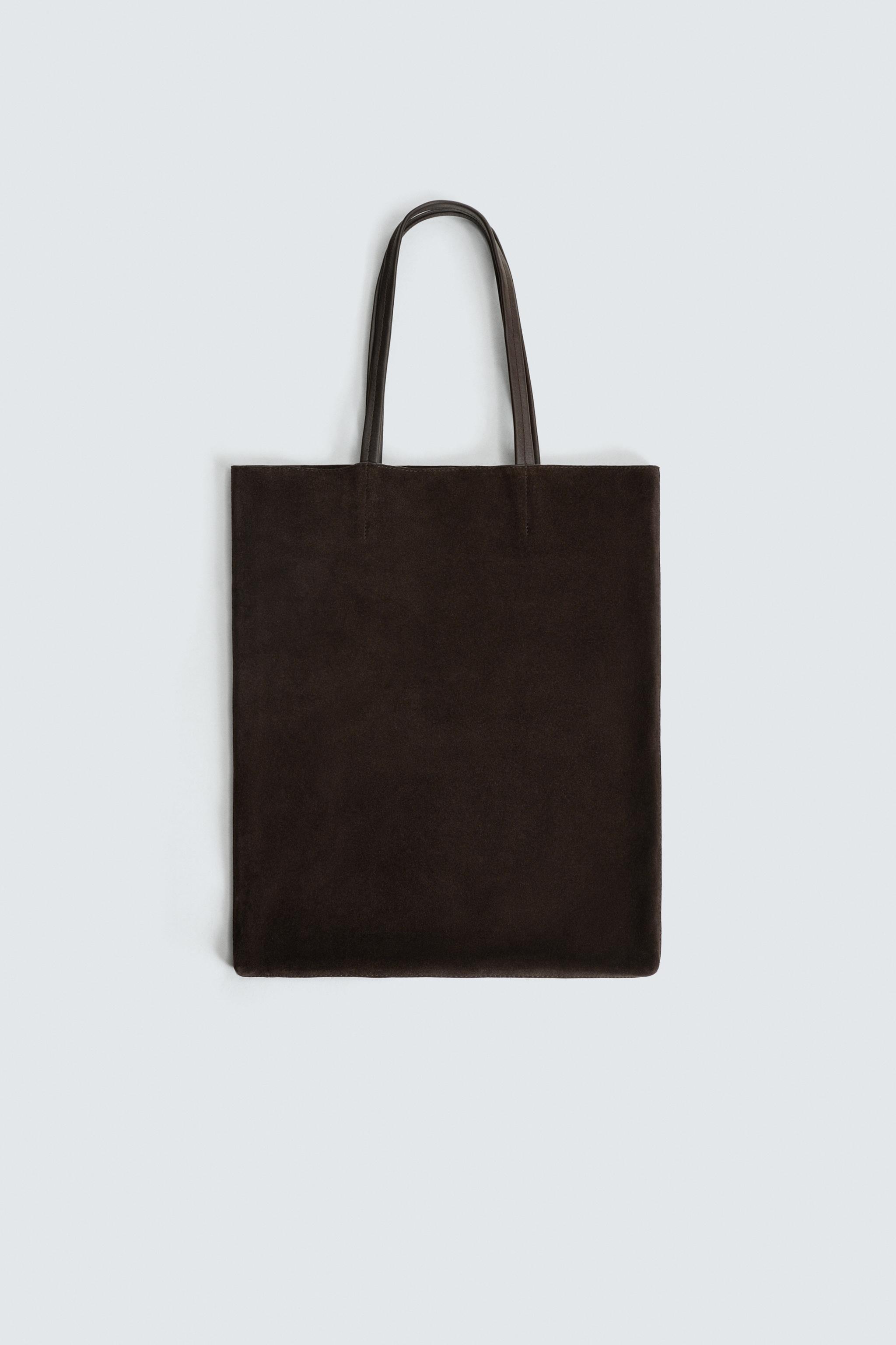 LEATHER SHOPPER BAG