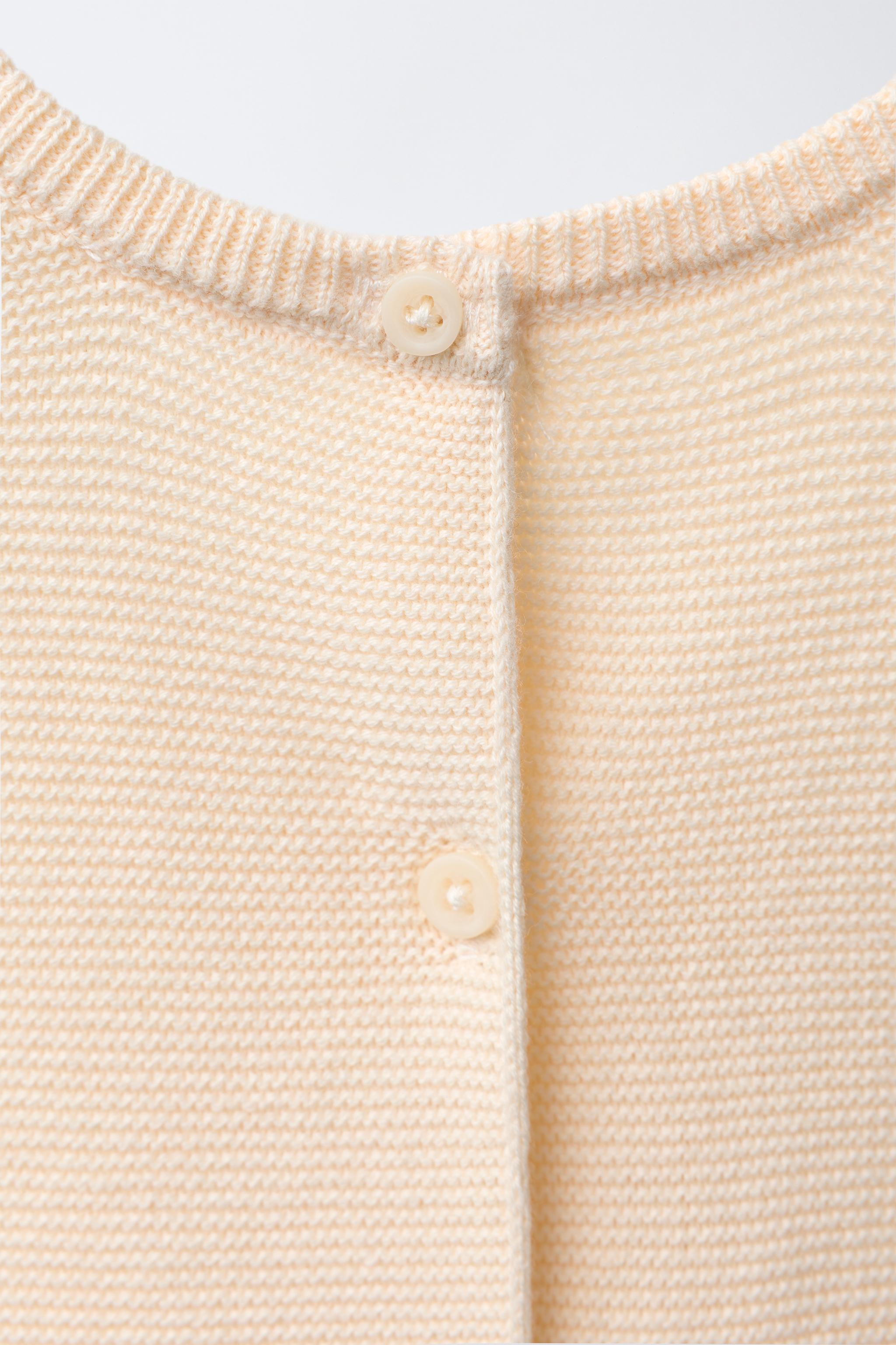 EMBROIDERED ELEPHANT KNIT OVERALLS