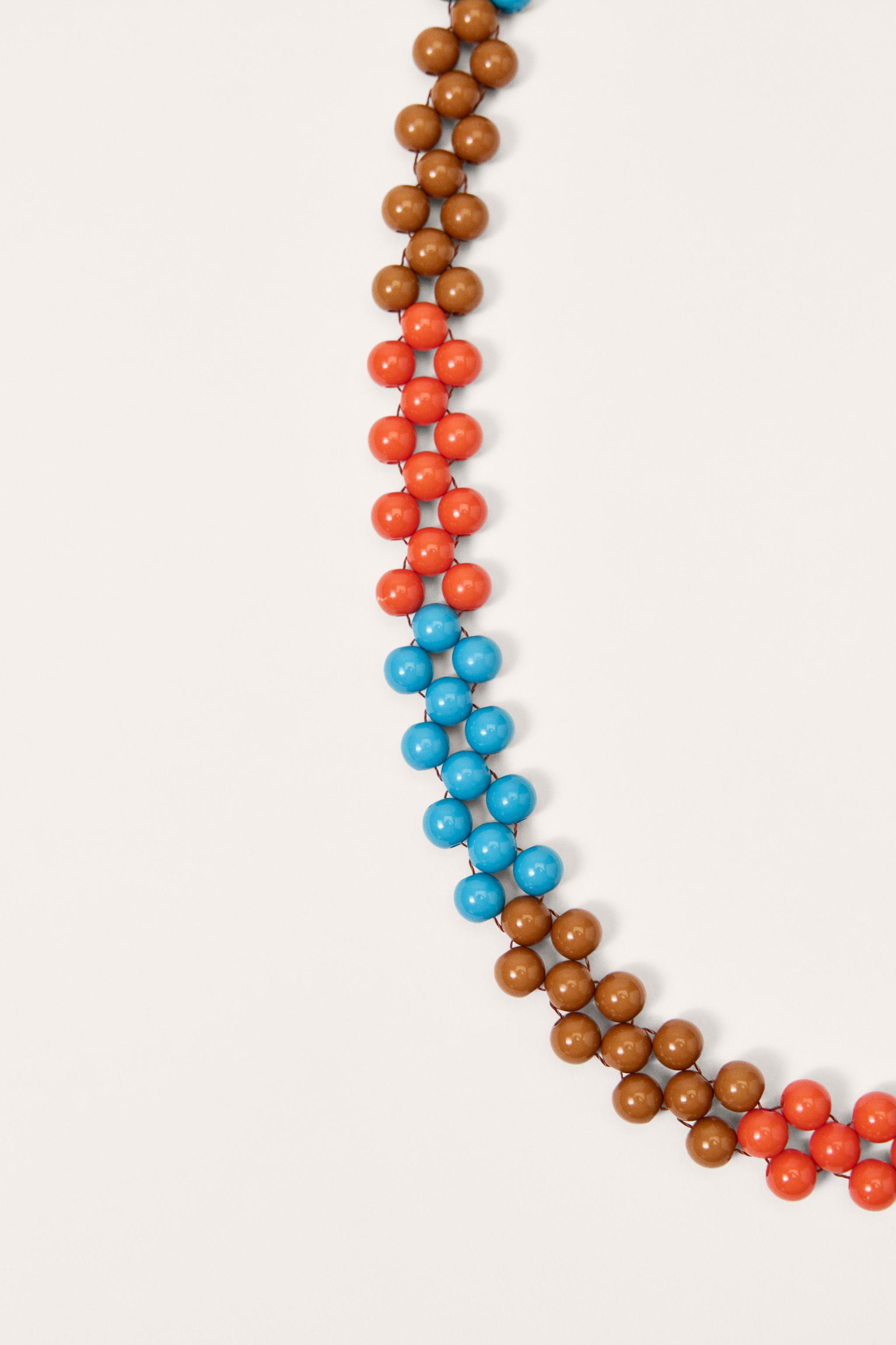 LIMITED EDITION BEADED CORD NECKLACE