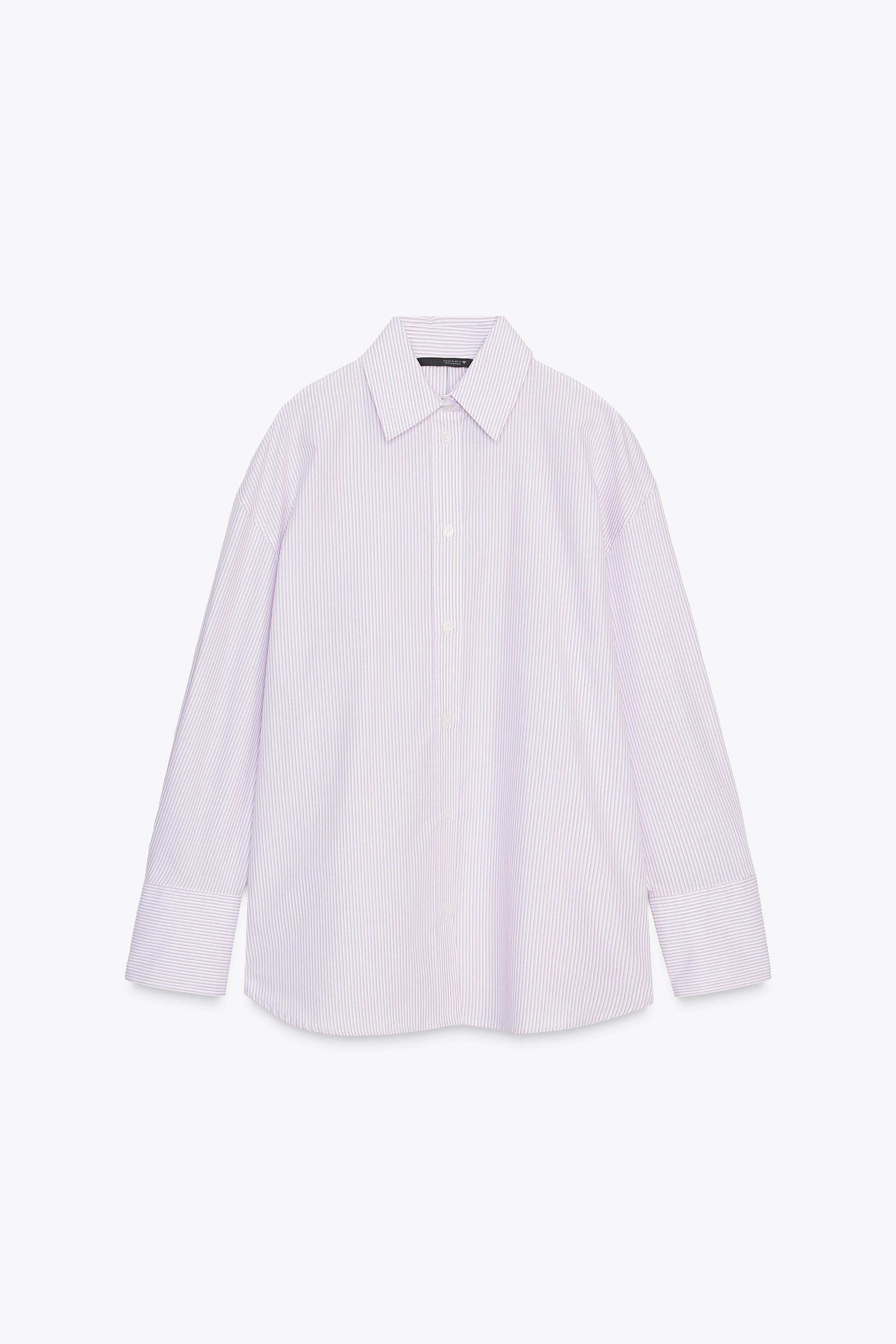 OVERSIZED POPLIN SHIRT WITH BACK TIES