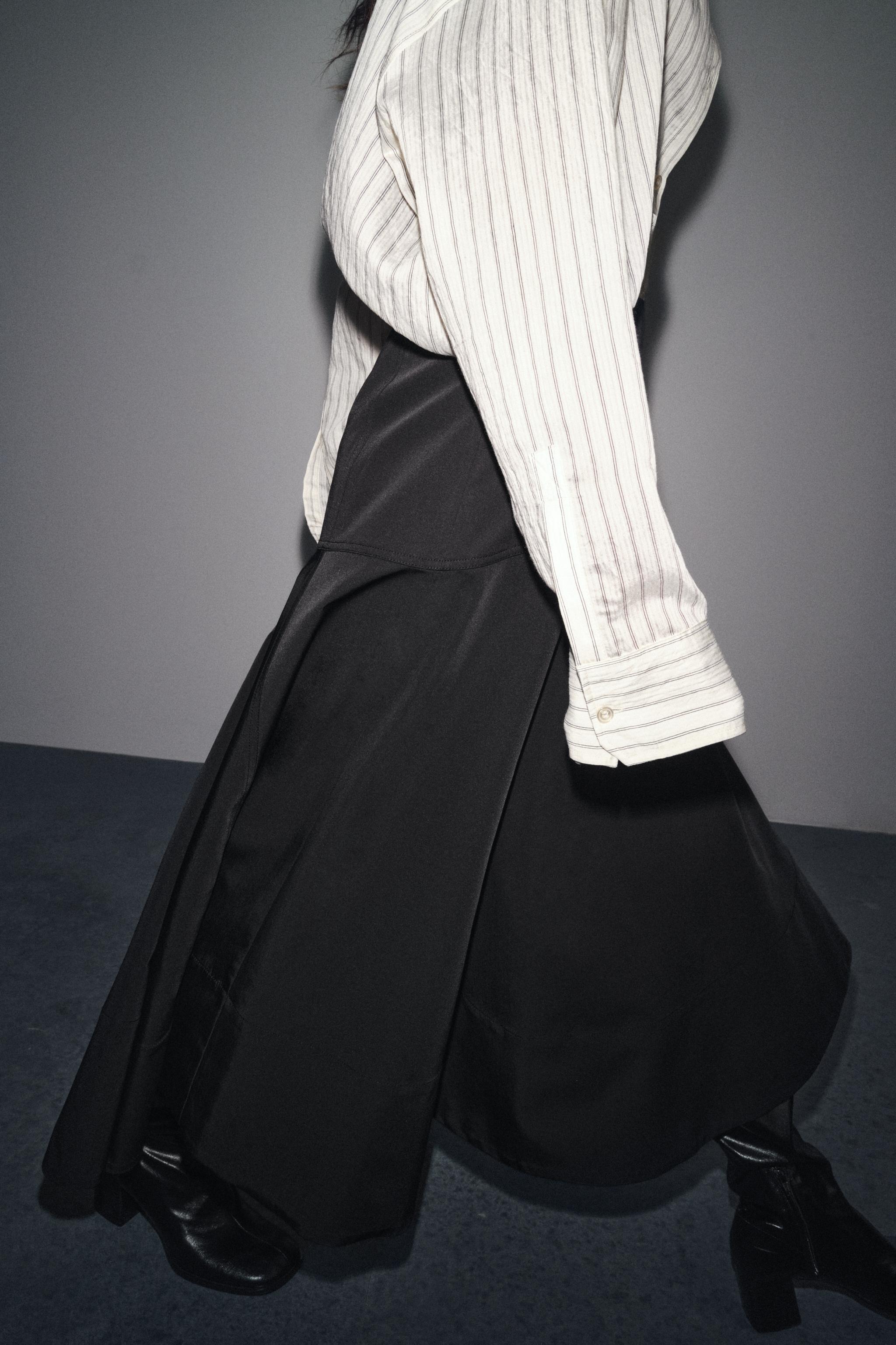 ZW COLLECTION FLARED BELT SKIRT