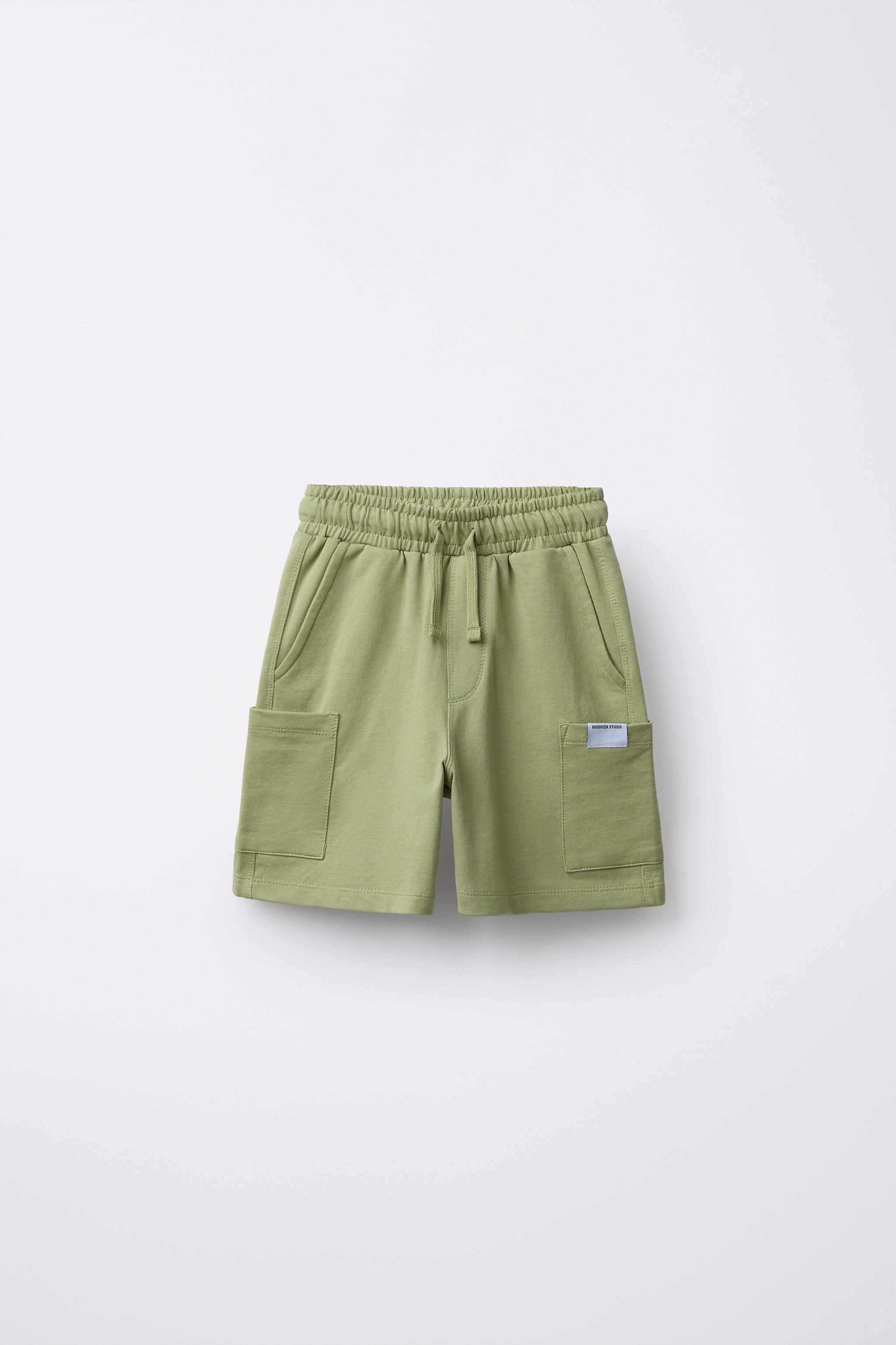 PLUSH CARGO SHORTS