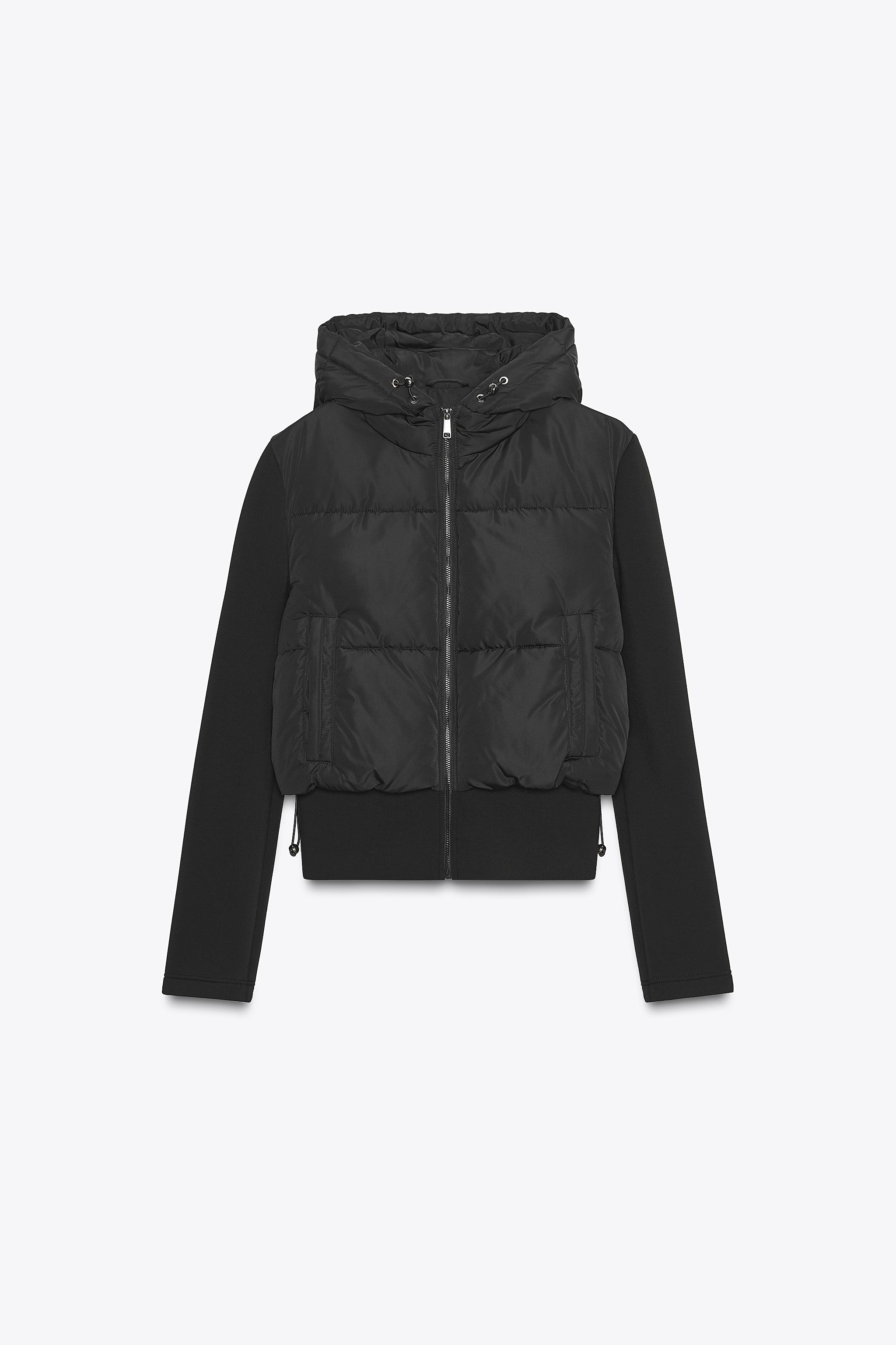 HOODED PADDED JACKET
