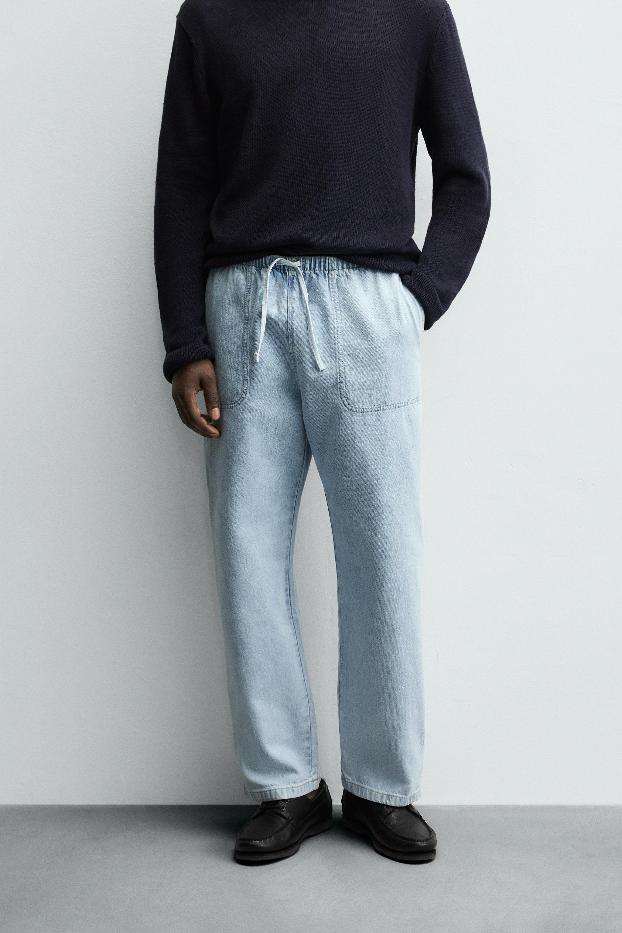 LIGHTWEIGHT JOGGER FIT JEANS