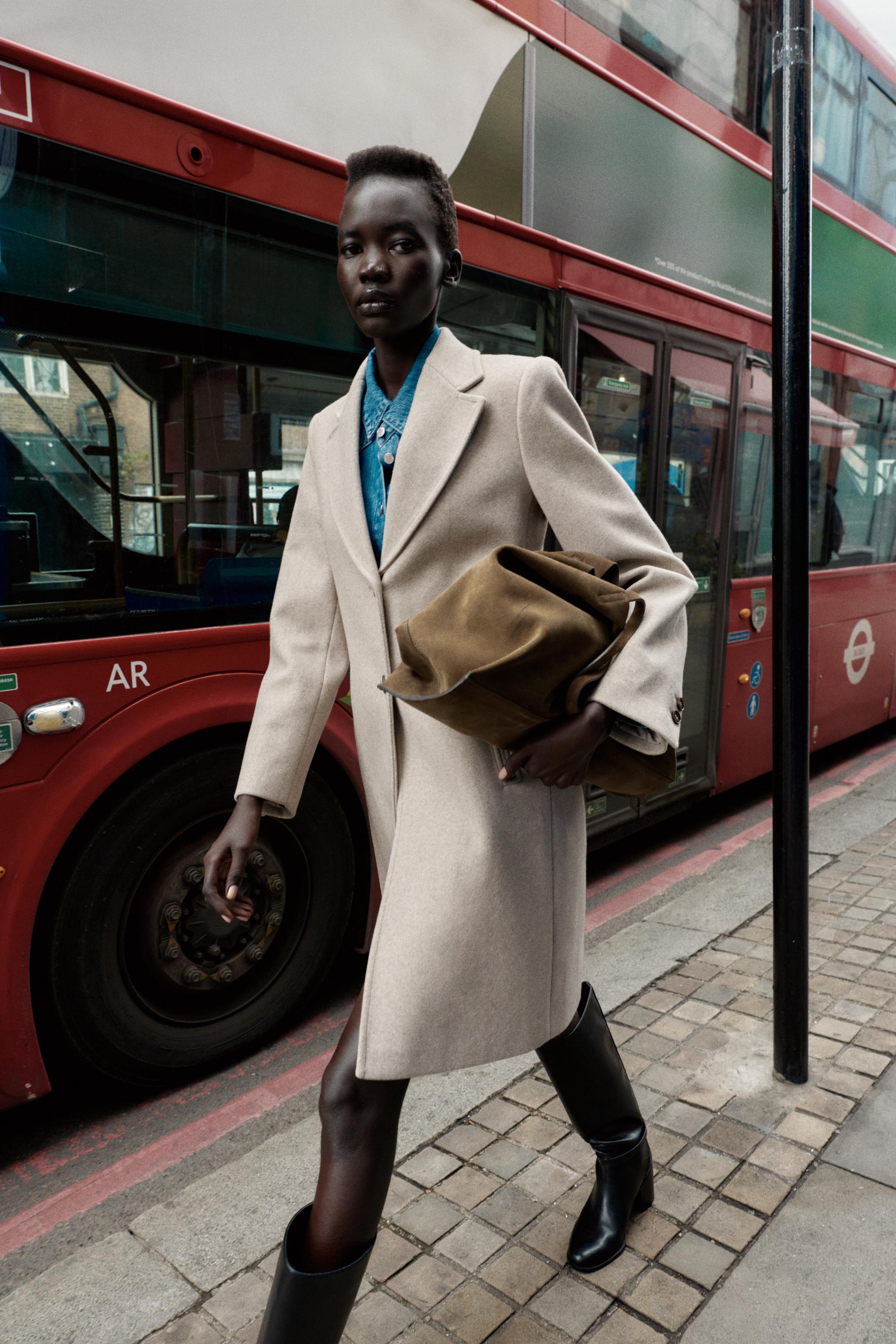 SOFT SHOULDER PAD COAT