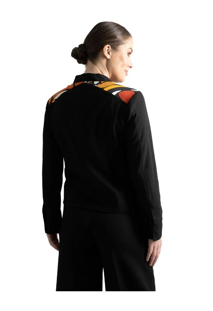 Bomber Okomej Mariposa Abstracta Original