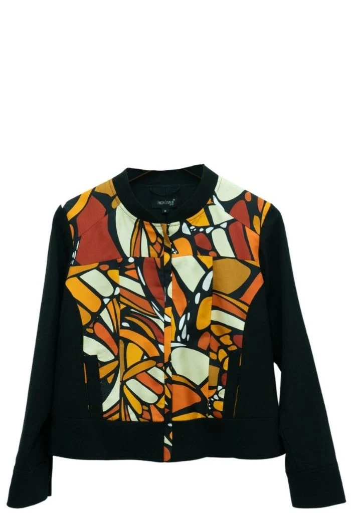 Bomber Okomej Mariposa Abstracta Original