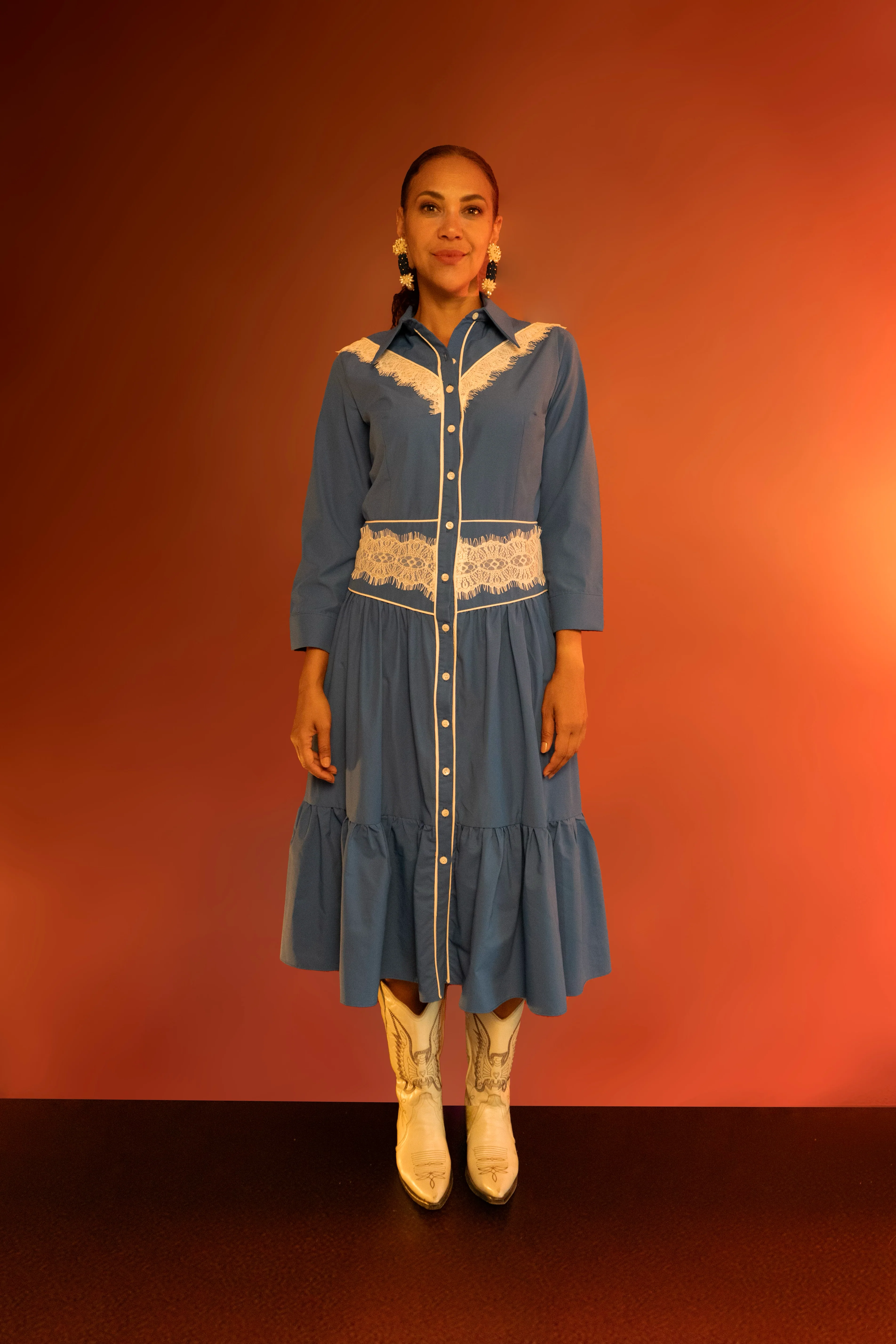 VESTIDO CAMPESINO SENDERO