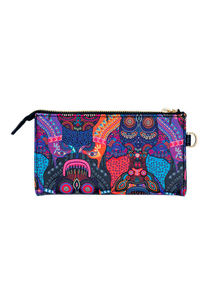 Bolsa Cheen Saffiano Día de Muertos Mictlán Negro
