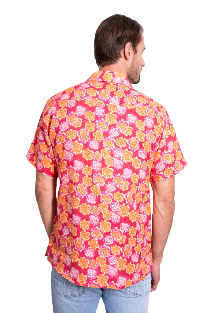 Camisa Cempasúchil Fucsia