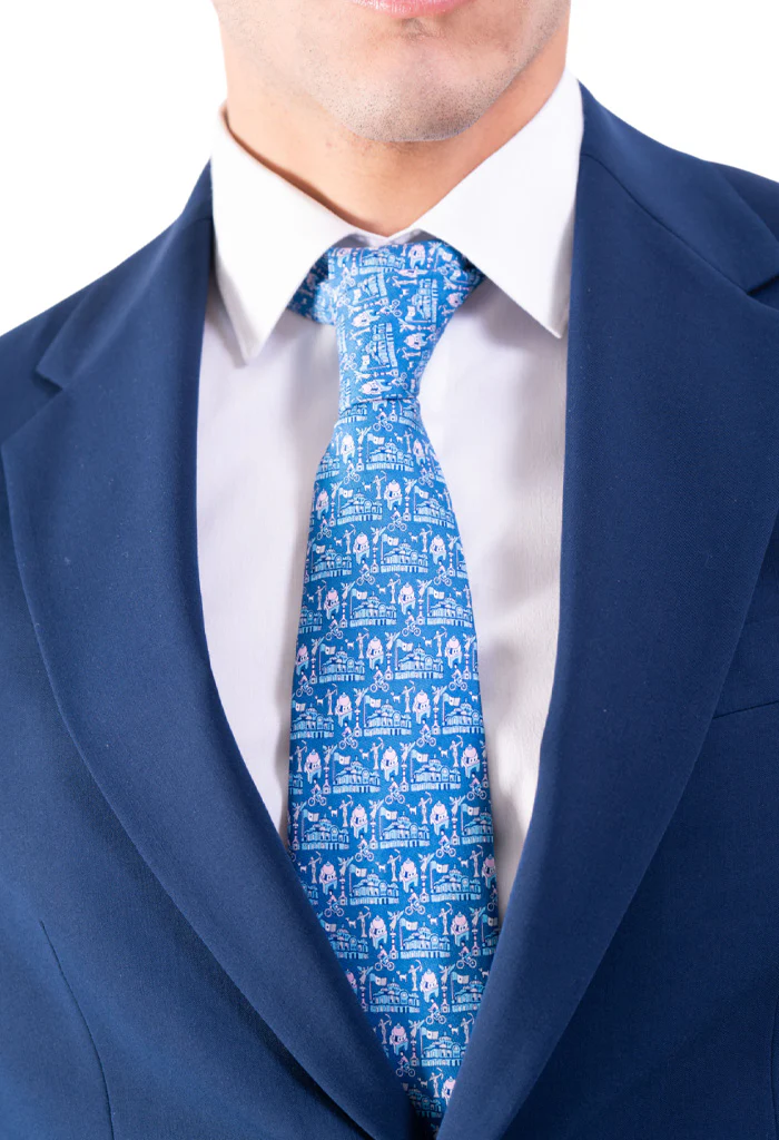 Corbata Mi Ciudad a Color