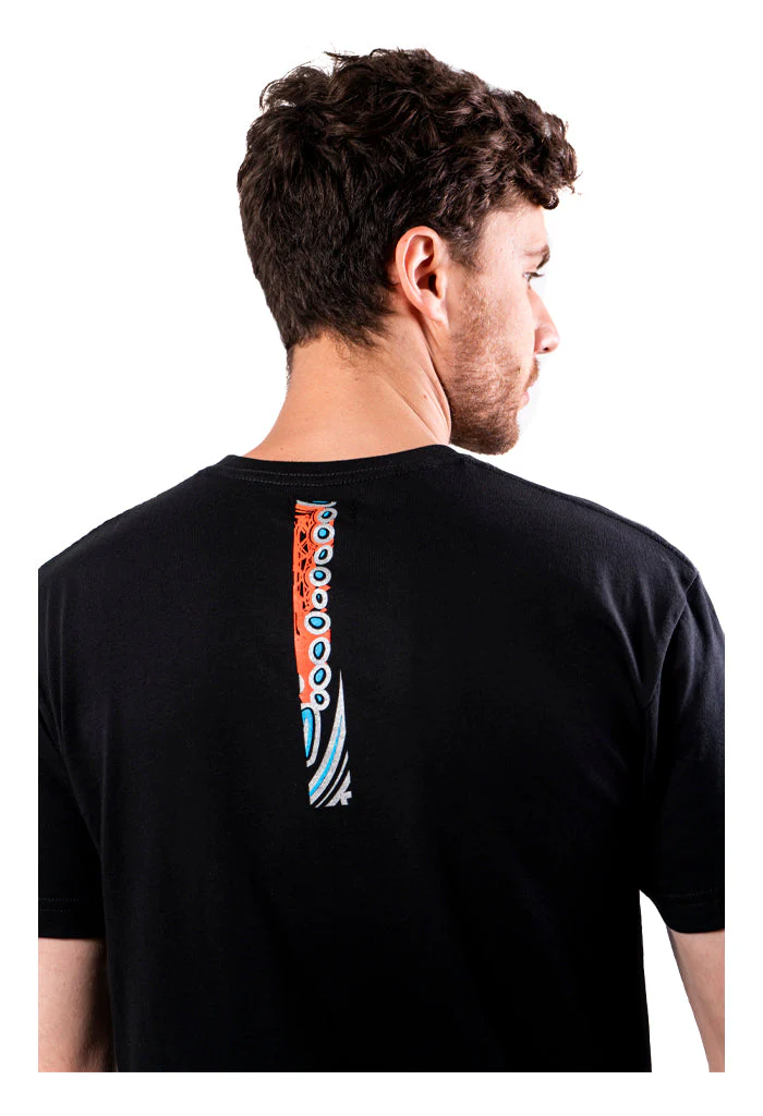 Camiseta Yauali Diosas Mexicas Naranja