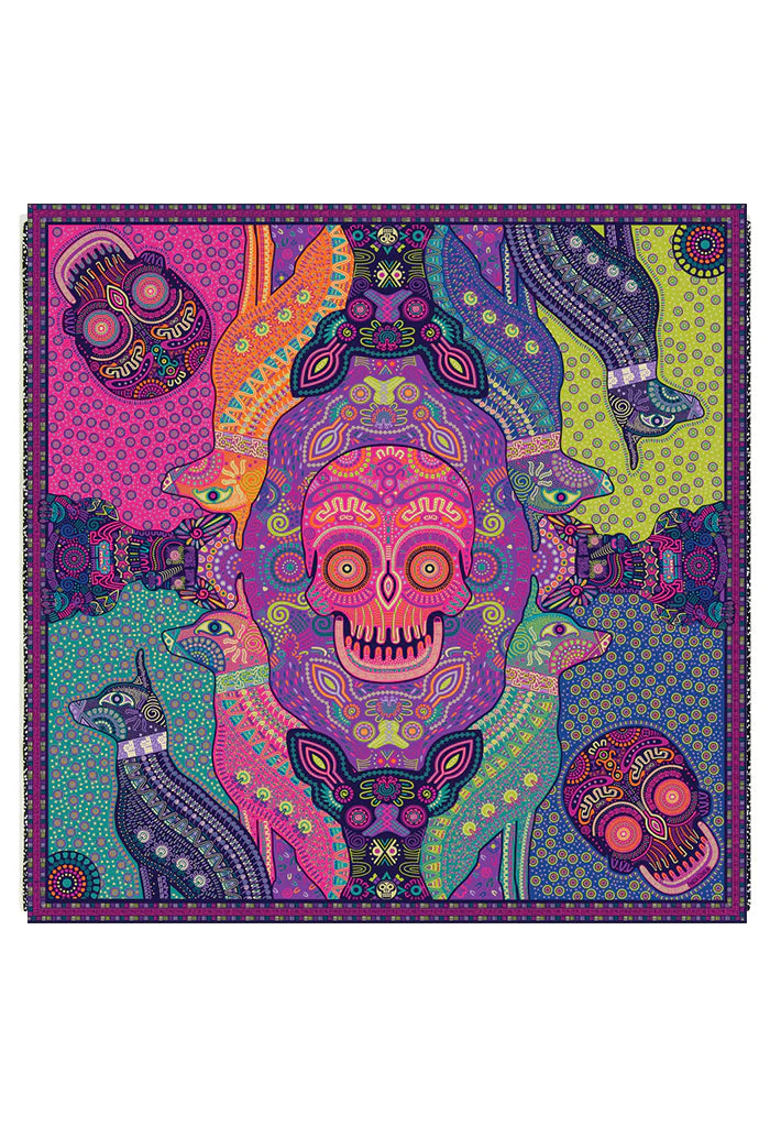 Mascada Día de Muertos Mictlán 90 cm