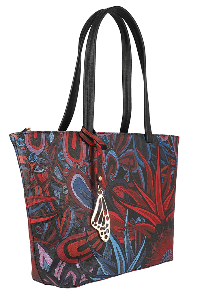 Tote K'iin Saffiano Santuario Cactáceas