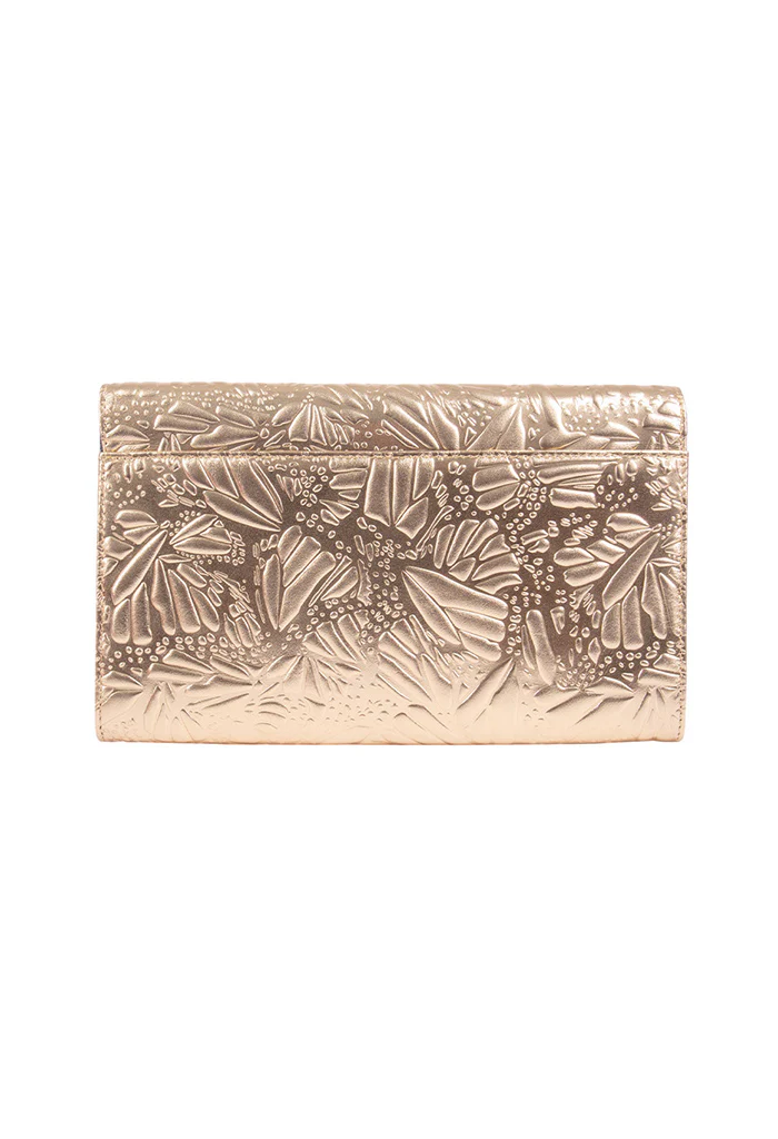 Bolsa Baas de Piel Grabado Mariposa