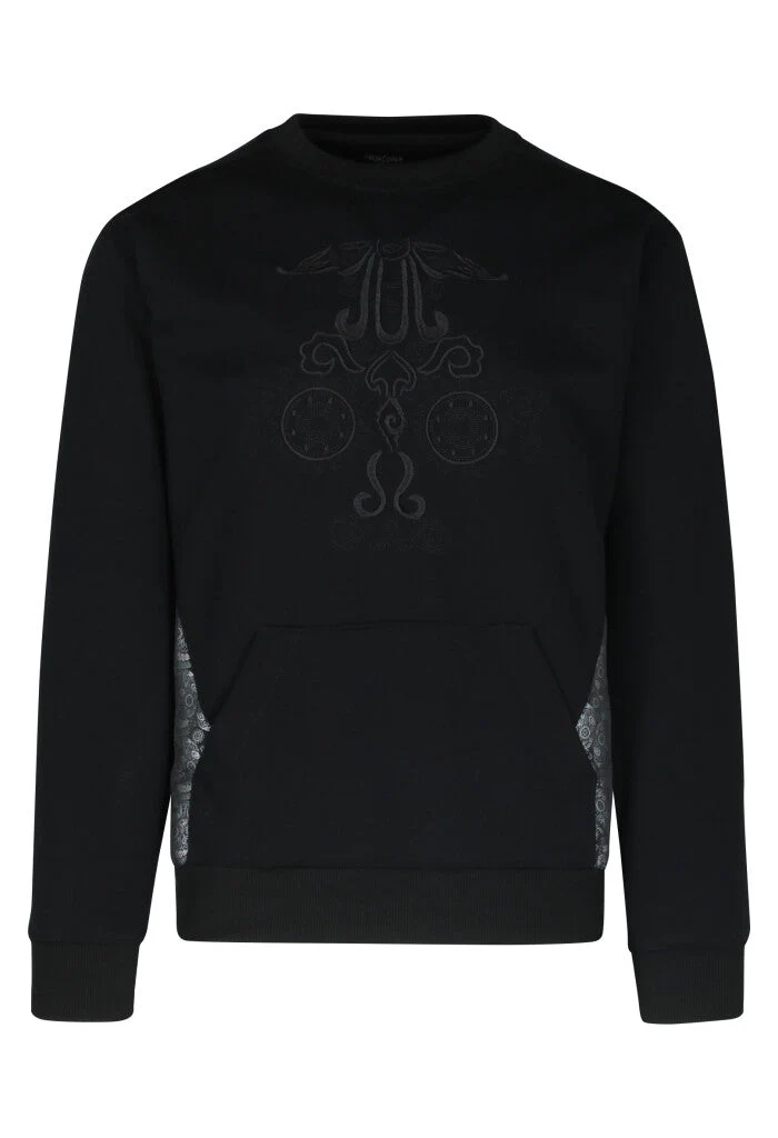 Sudadera Calavera Tzompantli Negro