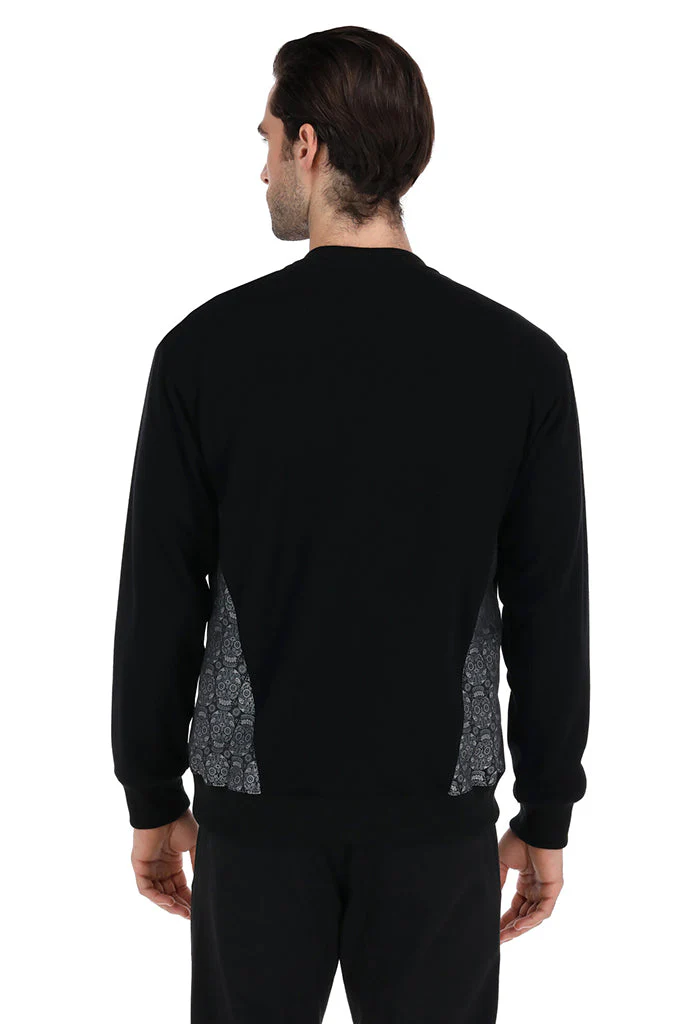 Sudadera Calavera Tzompantli Negro