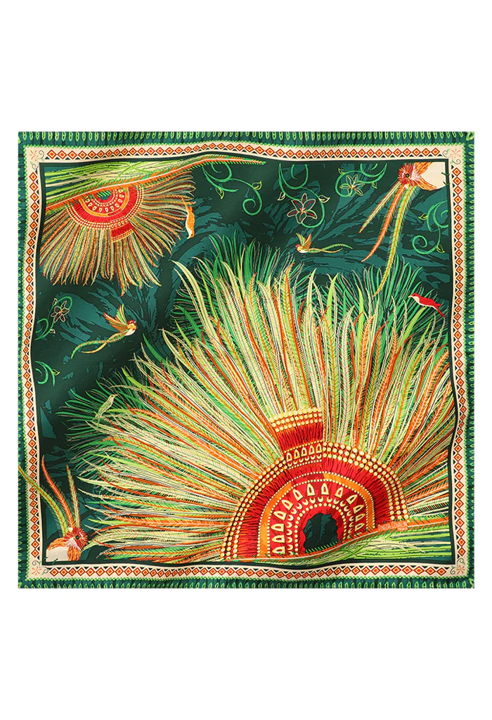 Mascada Arte Plumaria 54 cm