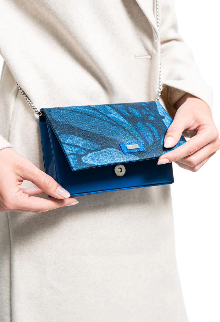 Bolsa Hook Vuelo de Mariposa Mezclilla