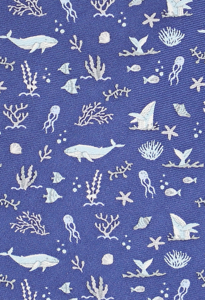 Corbata Ballena Gris