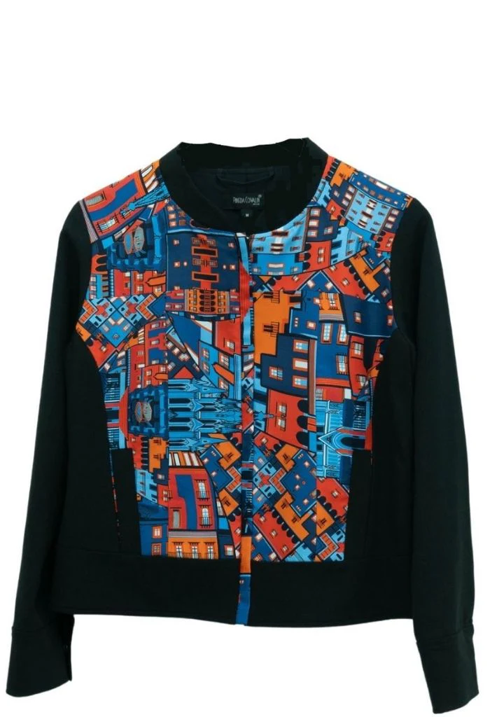 Bomber Okomej San Miguel de Allende Marino/Naranja