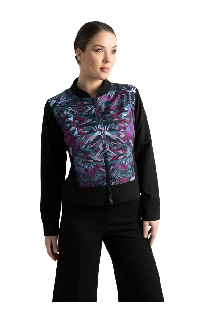 Bomber Okomej Cenote Púrpura