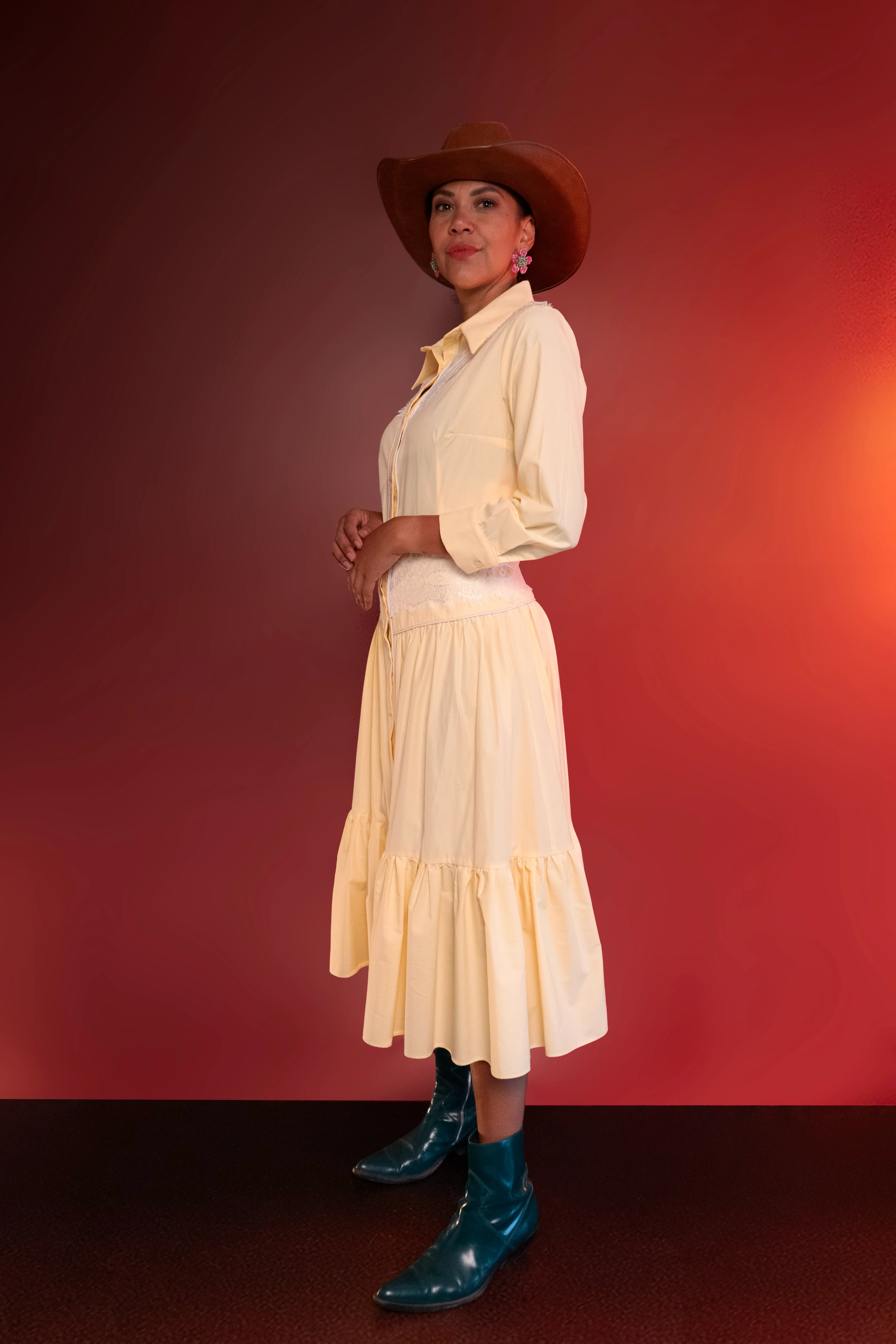 VESTIDO CAMPESINO SENDERO