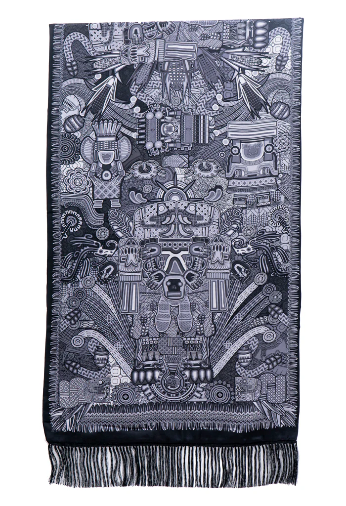 Chalina Con Terciopelo Diosas Mexicas