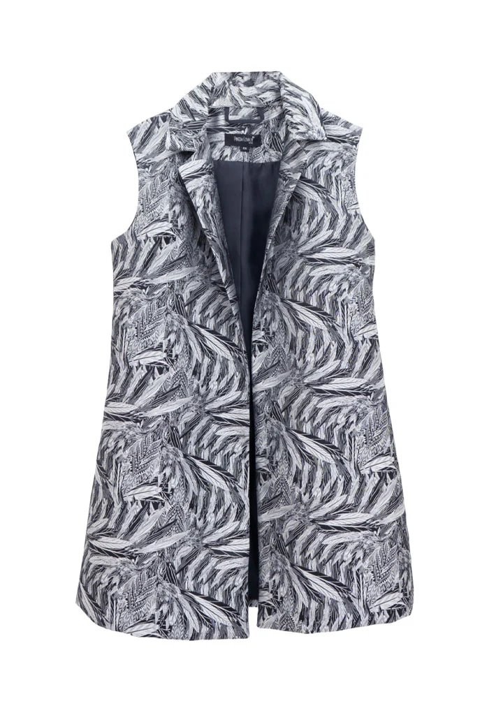 Chaleco Okuili Águila Real Mexicana Negro