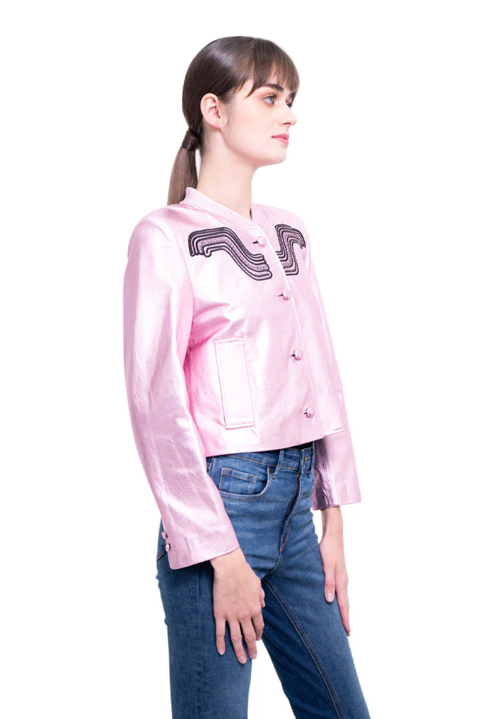 Bomber Xochisuatl Diosas Rosa